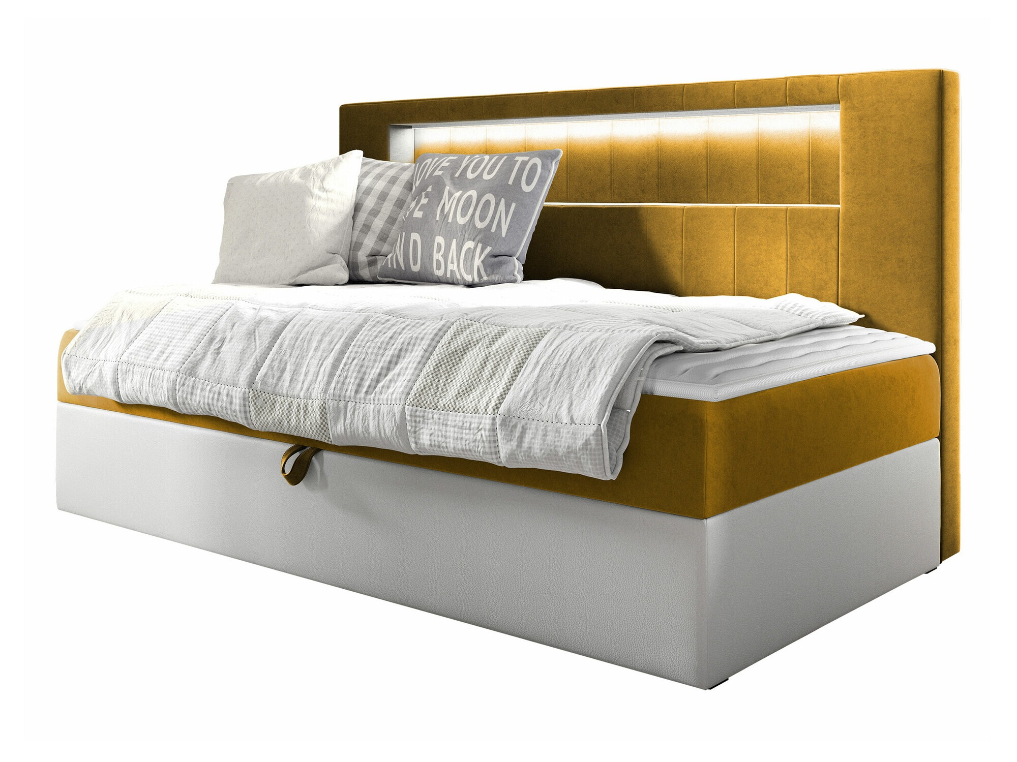 Κρεβάτι continental Lucus IV (Soft 017 + Fresh 37)