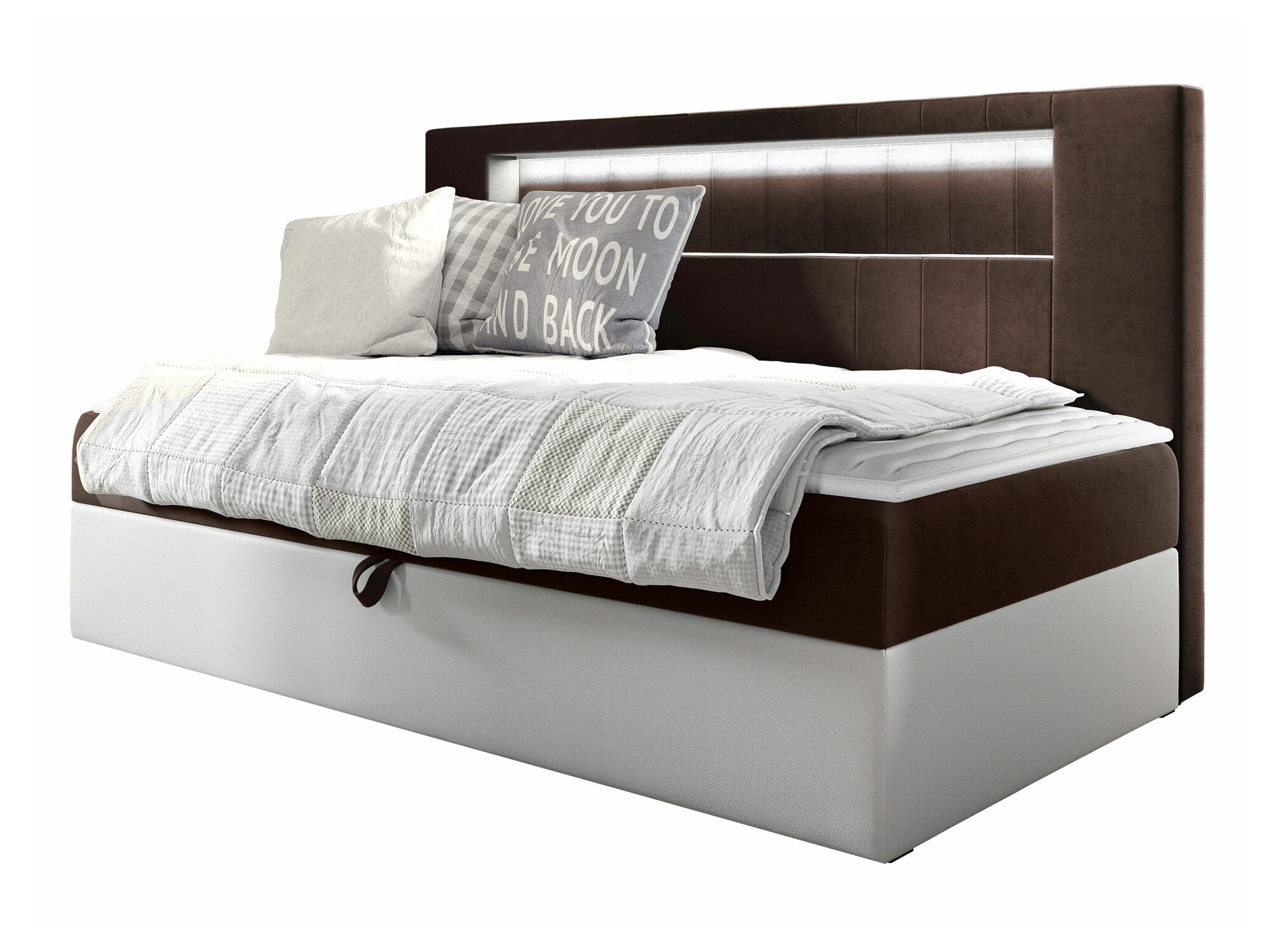 Κρεβάτι continental Lucus IV (Soft 017 + Fresh 4)