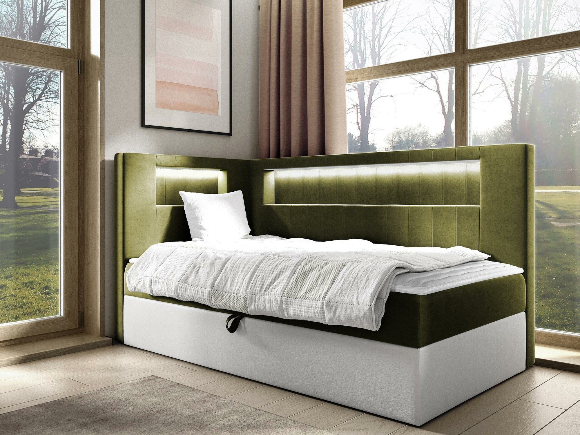Κρεβάτι continental Lucus VIII (Soft 017 + Fresh 12)