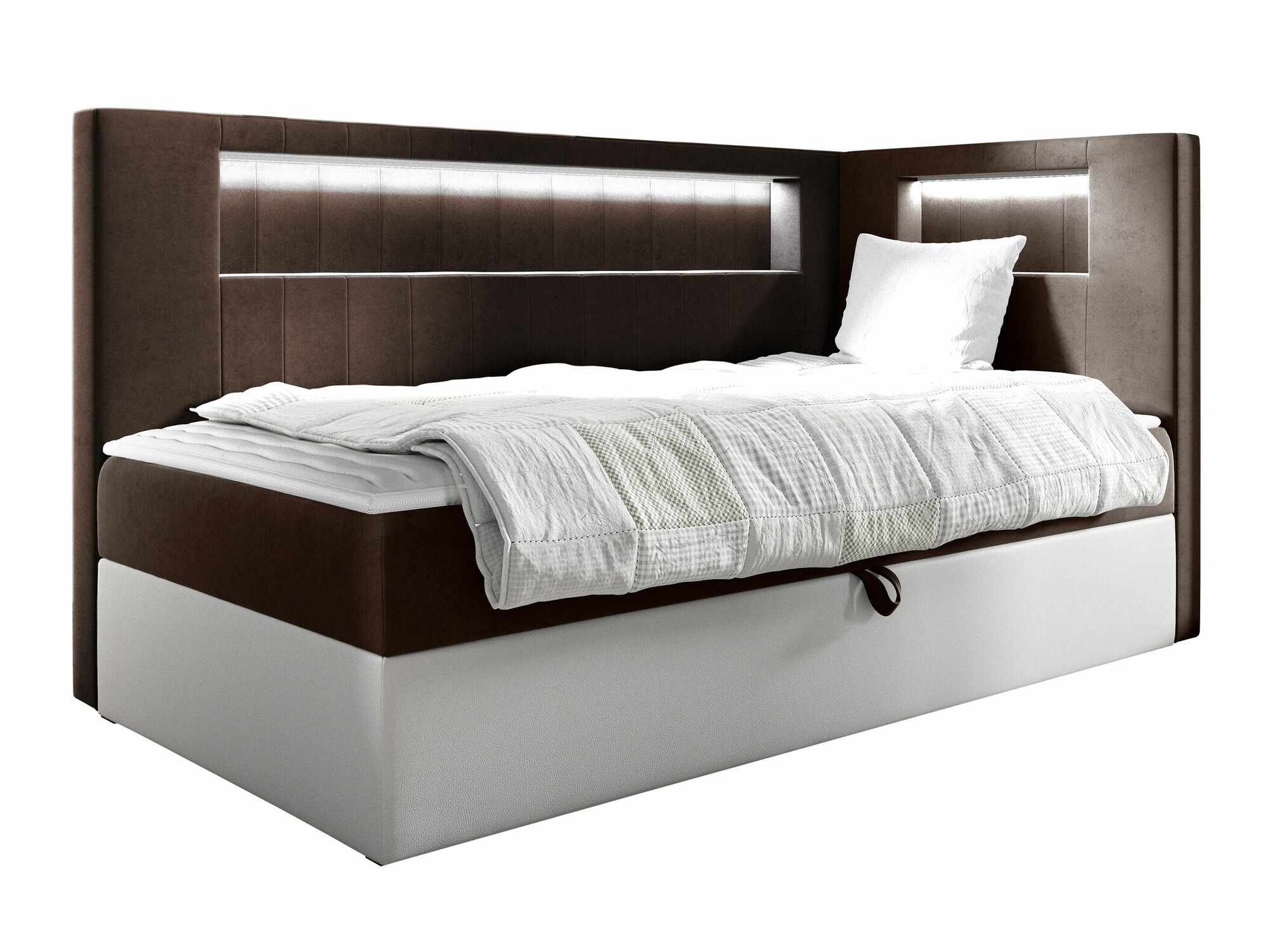 Κρεβάτι continental Lucus VIII (Soft 017 + Fresh 4)