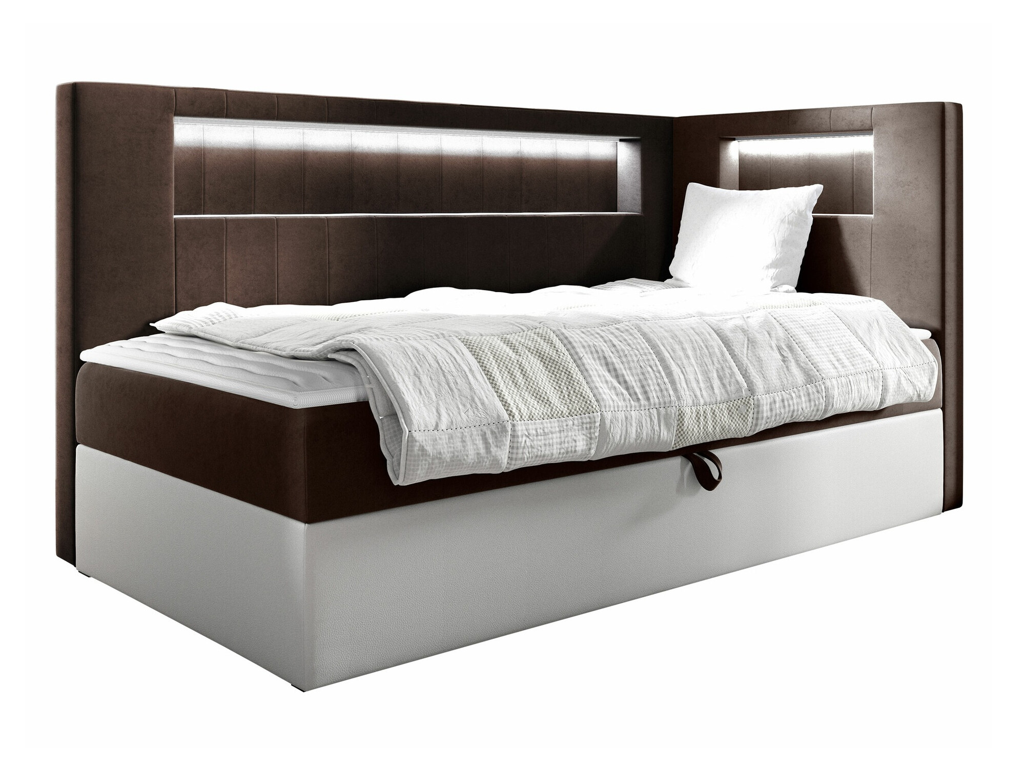 Κρεβάτι continental Lucus VIII (Soft 017 + Fresh 4)