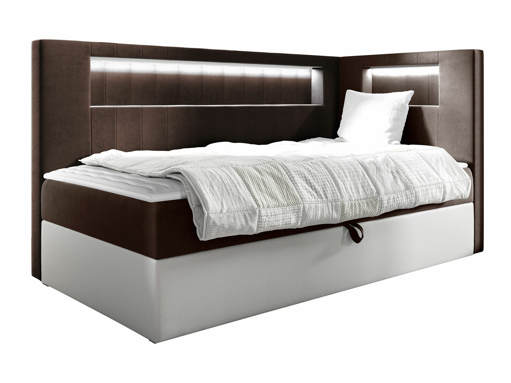 Κρεβάτι continental Lucus VIII (Soft 017 + Fresh 4)
