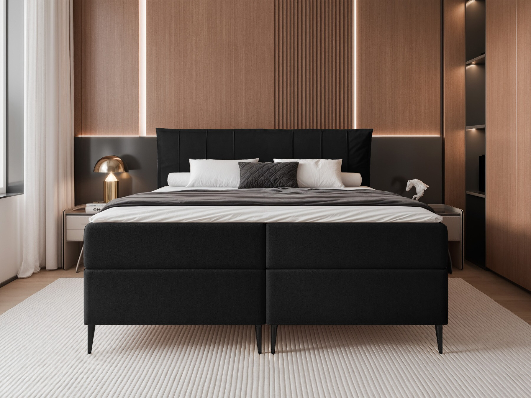 Κρεβάτι continental Martinez 105 (Magic Velvet 2219)