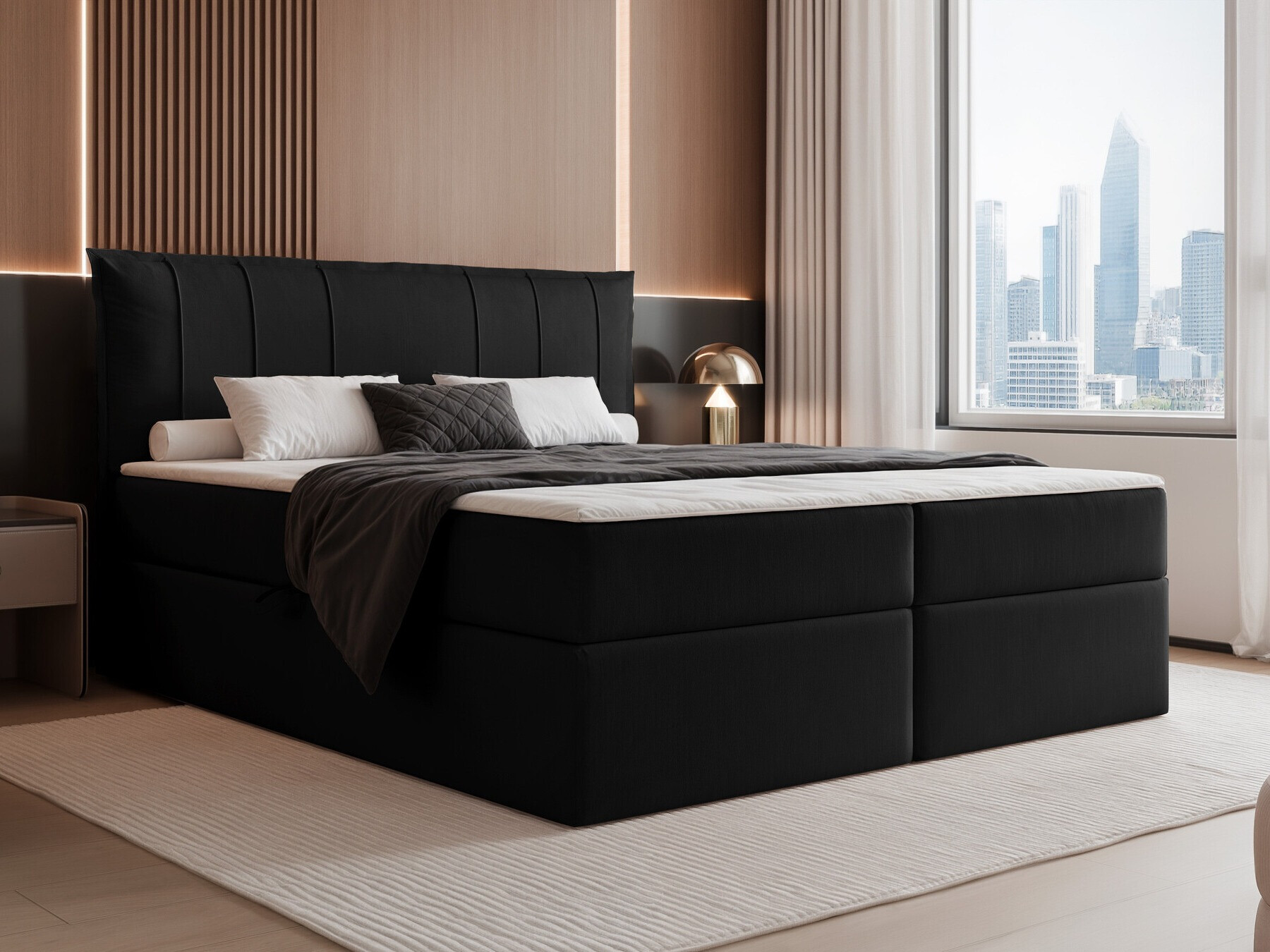 Κρεβάτι continental Martinez 107 (Magic Velvet 2219)