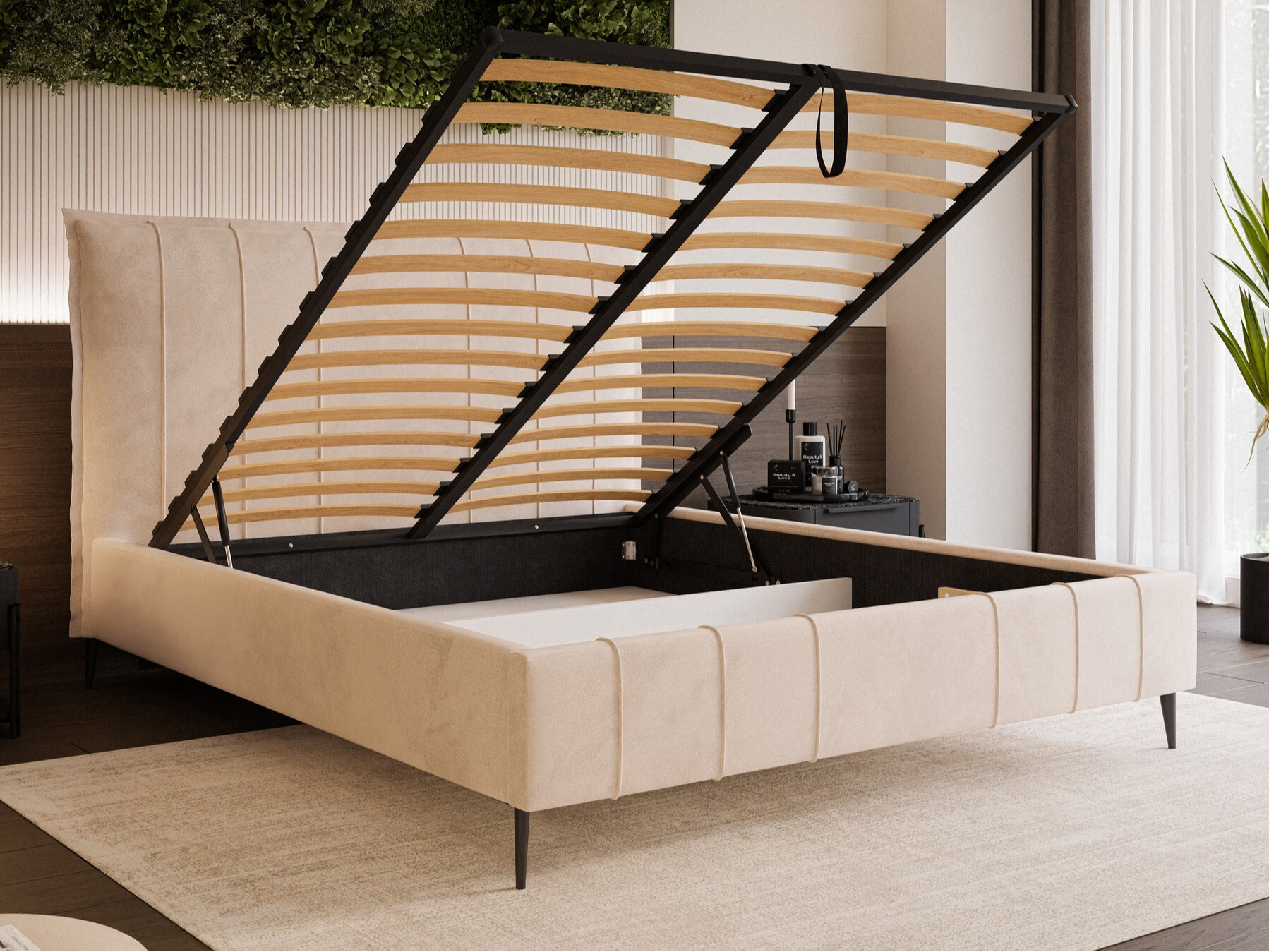 Κρεβάτι Martinez 106 (Magic Velvet 2225)