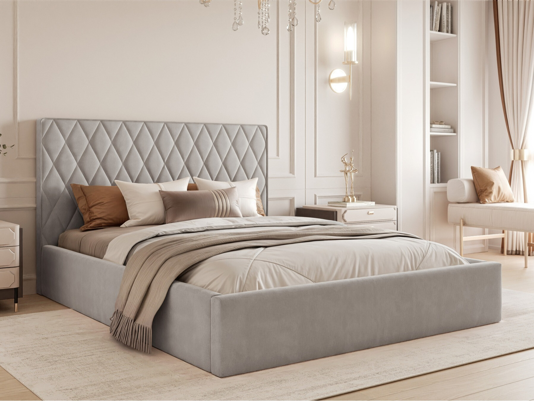 Κρεβάτι Martinez 109 (Magic Velvet 2240)