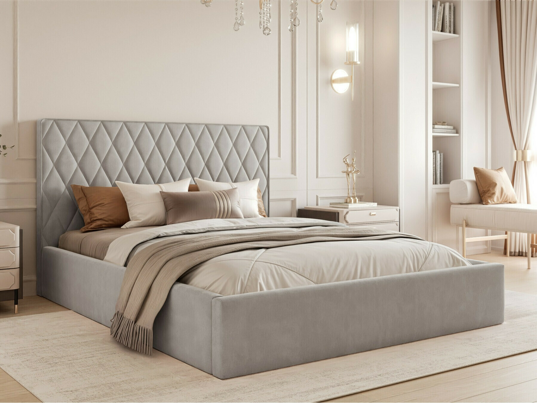 Κρεβάτι Martinez 109 (Magic Velvet 2240)