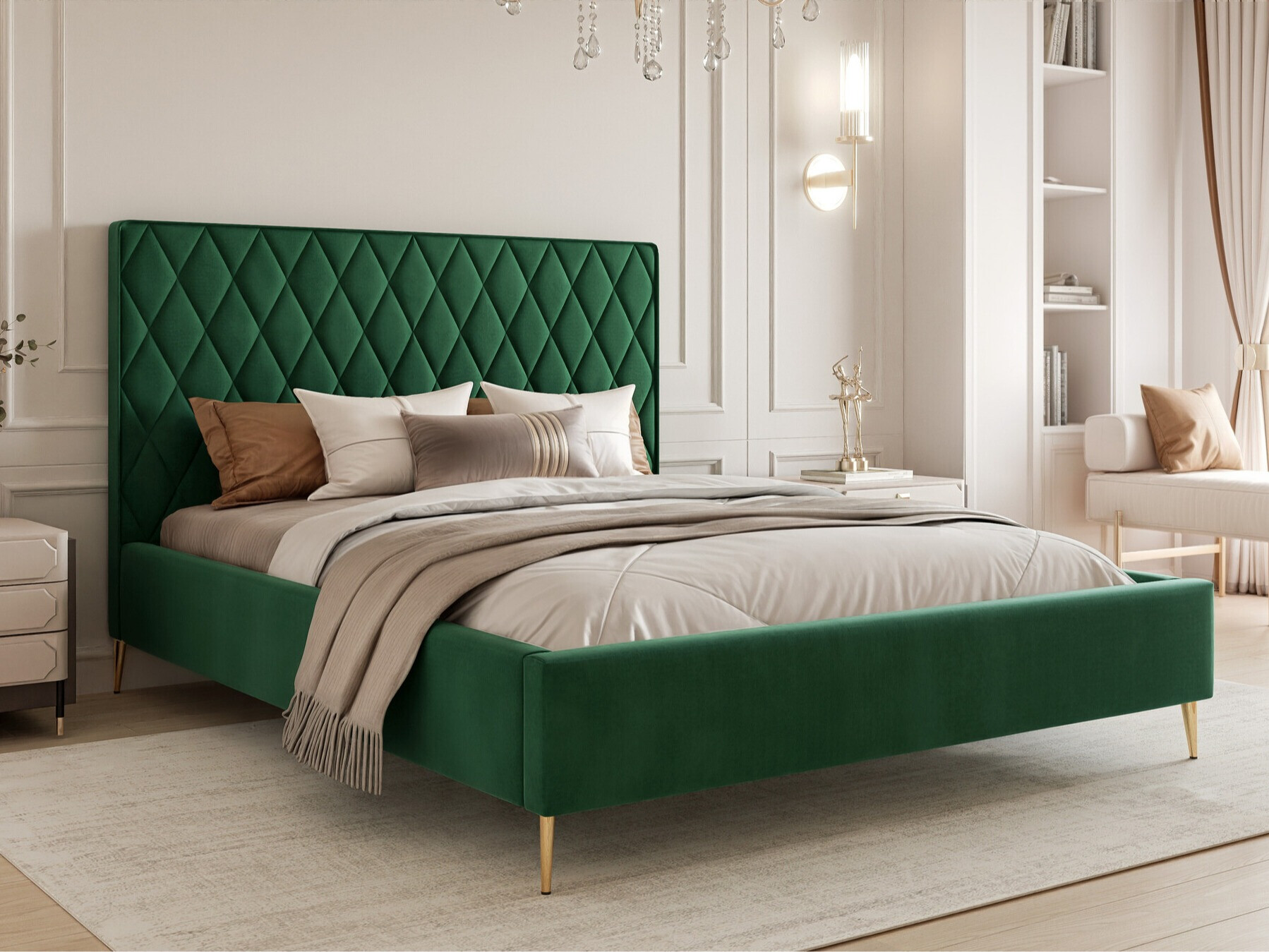 Κρεβάτι Martinez 108 (Magic Velvet 2225)