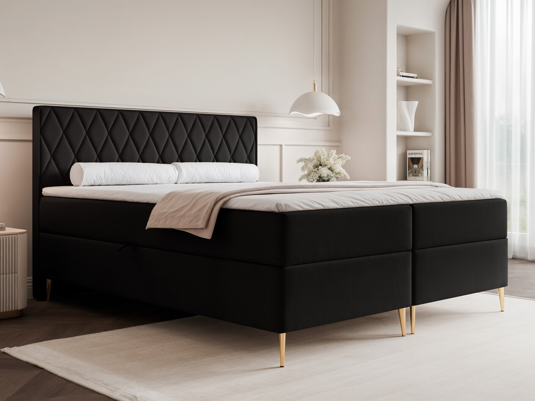 Κρεβάτι continental Martinez 110 (Magic Velvet 2219)