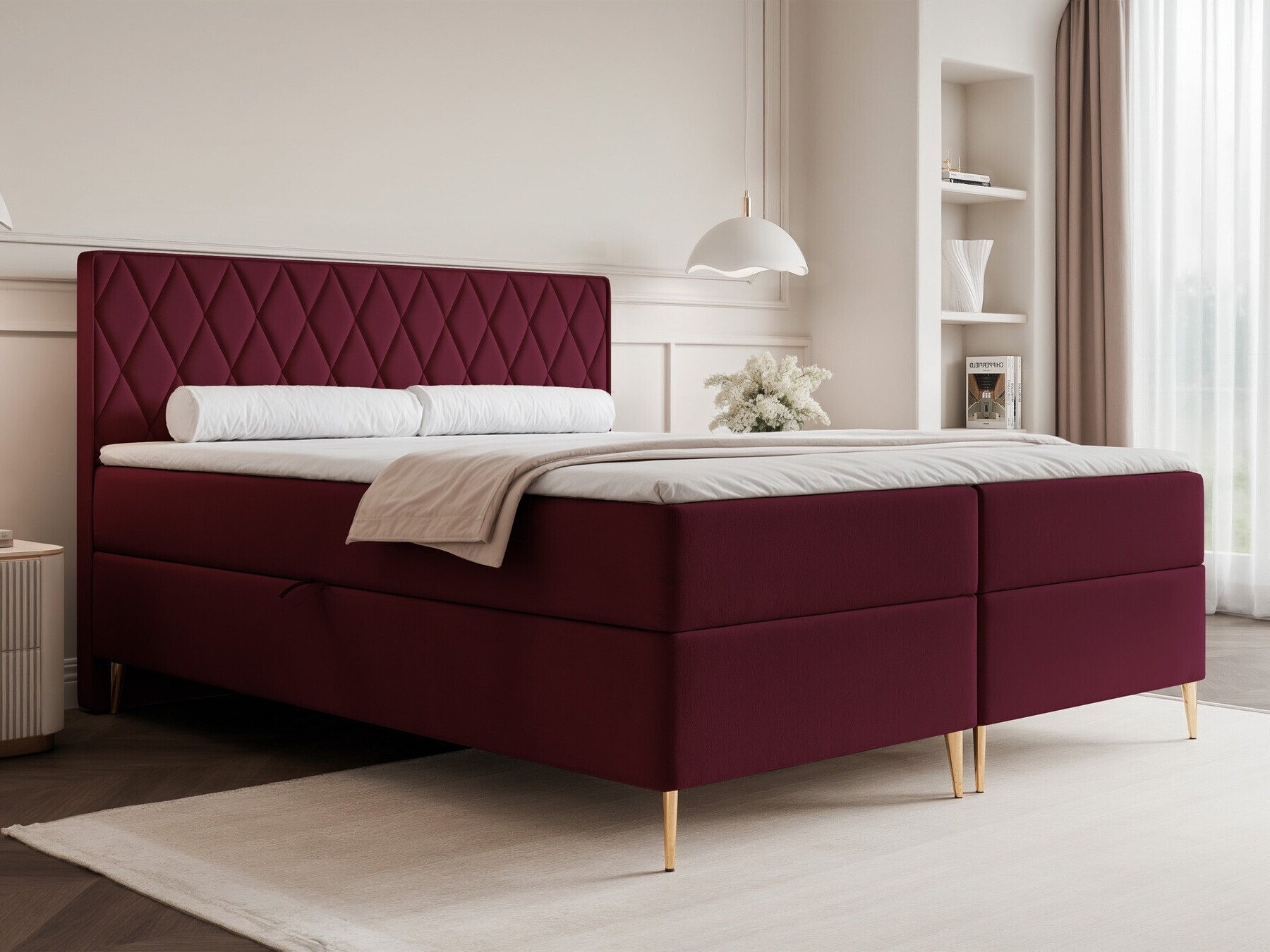Κρεβάτι continental Martinez 110 (Magic Velvet 2229)