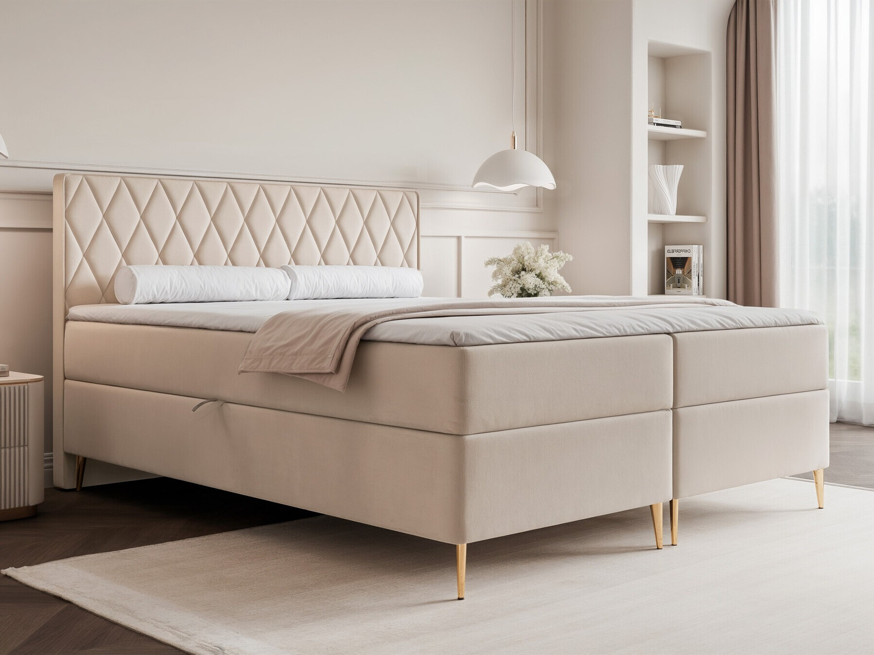 Κρεβάτι continental Martinez 110 (Magic Velvet 2256)