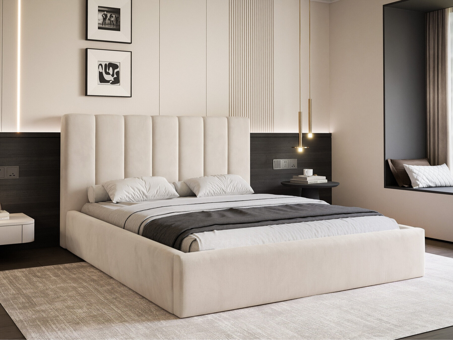 Κρεβάτι Martinez 112 (Magic Velvet 2256)