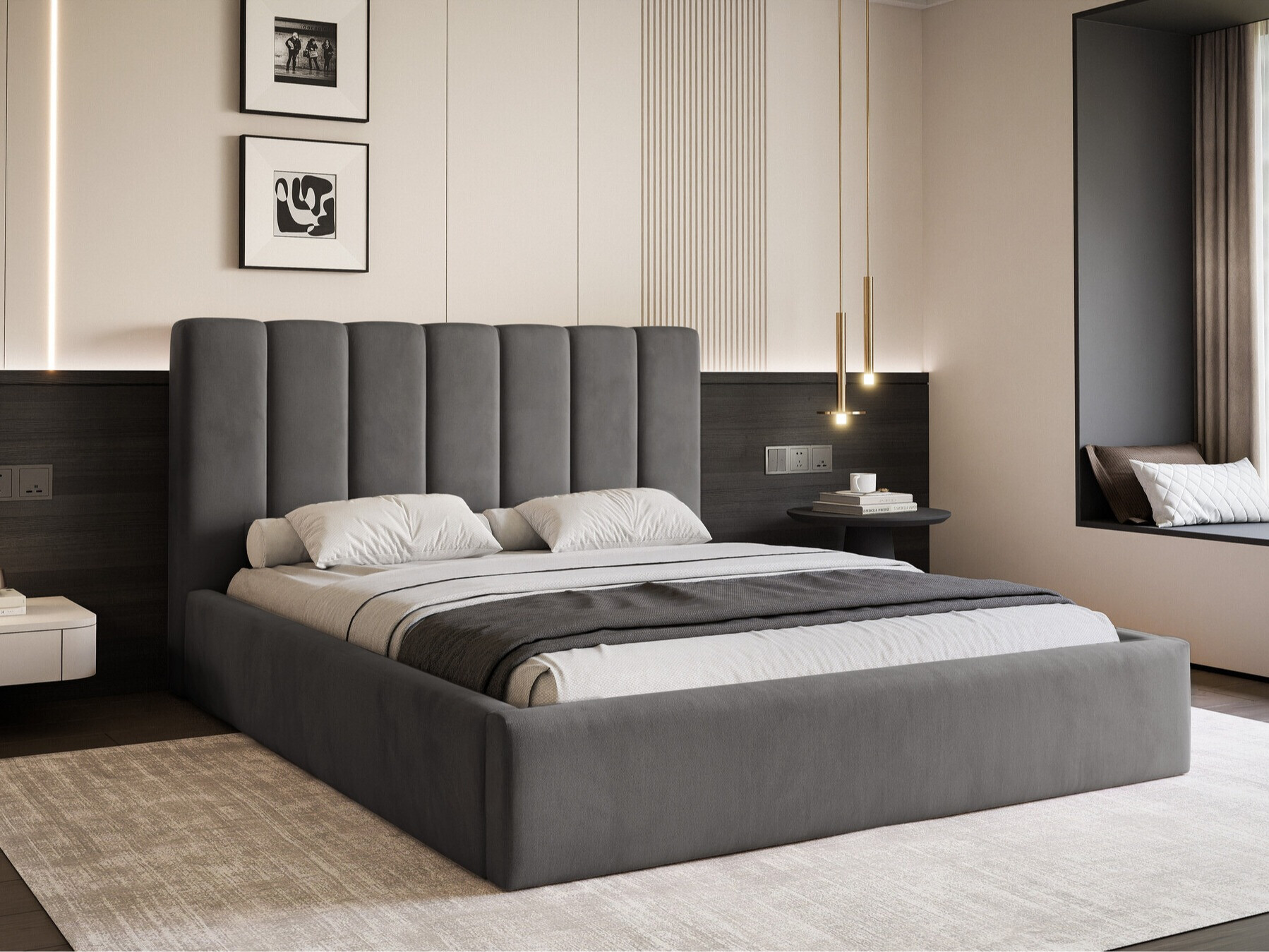 Κρεβάτι Martinez 112 (Magic Velvet 2271)