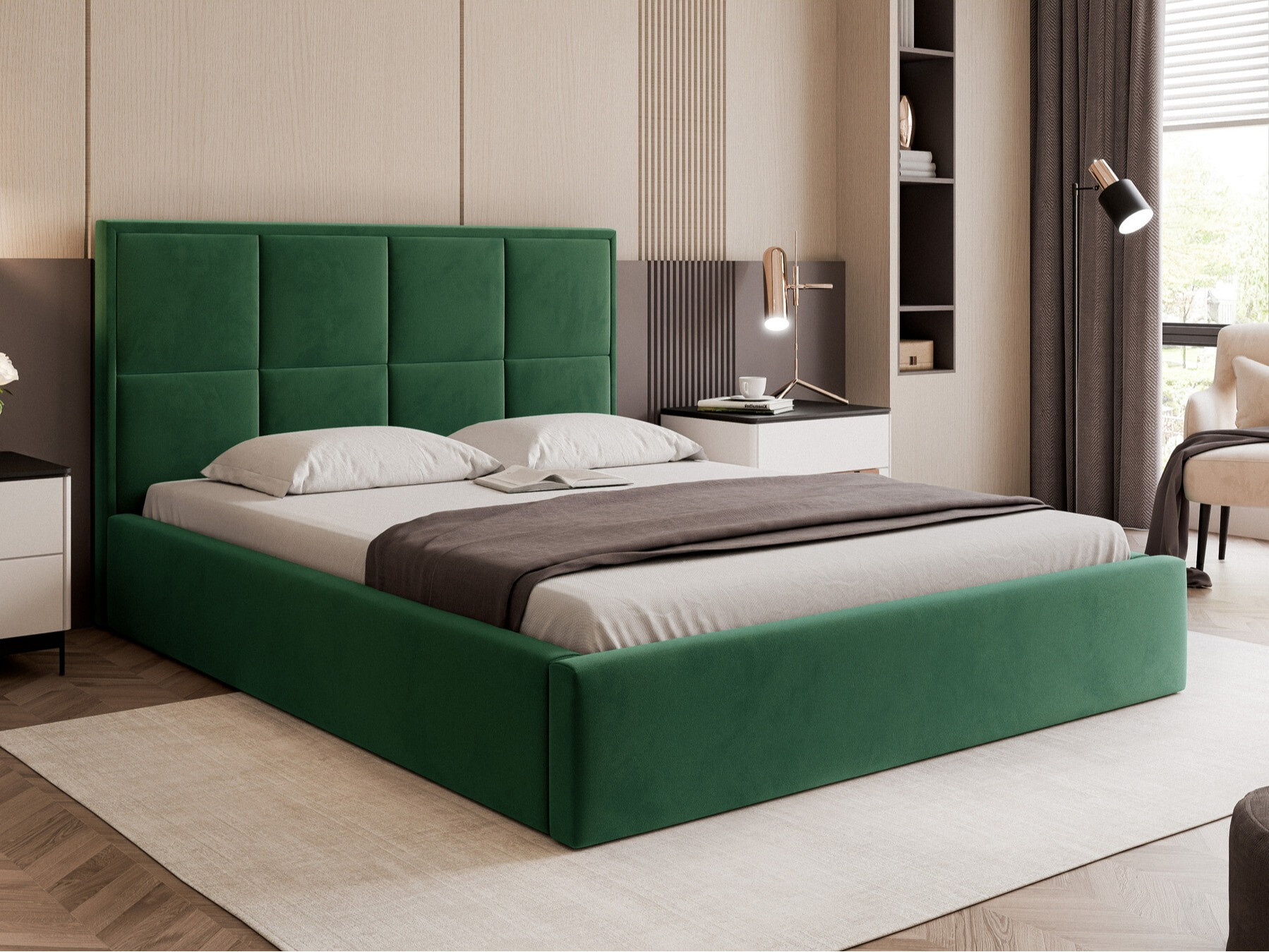 Κρεβάτι Martinez 113 (Magic Velvet 2225)