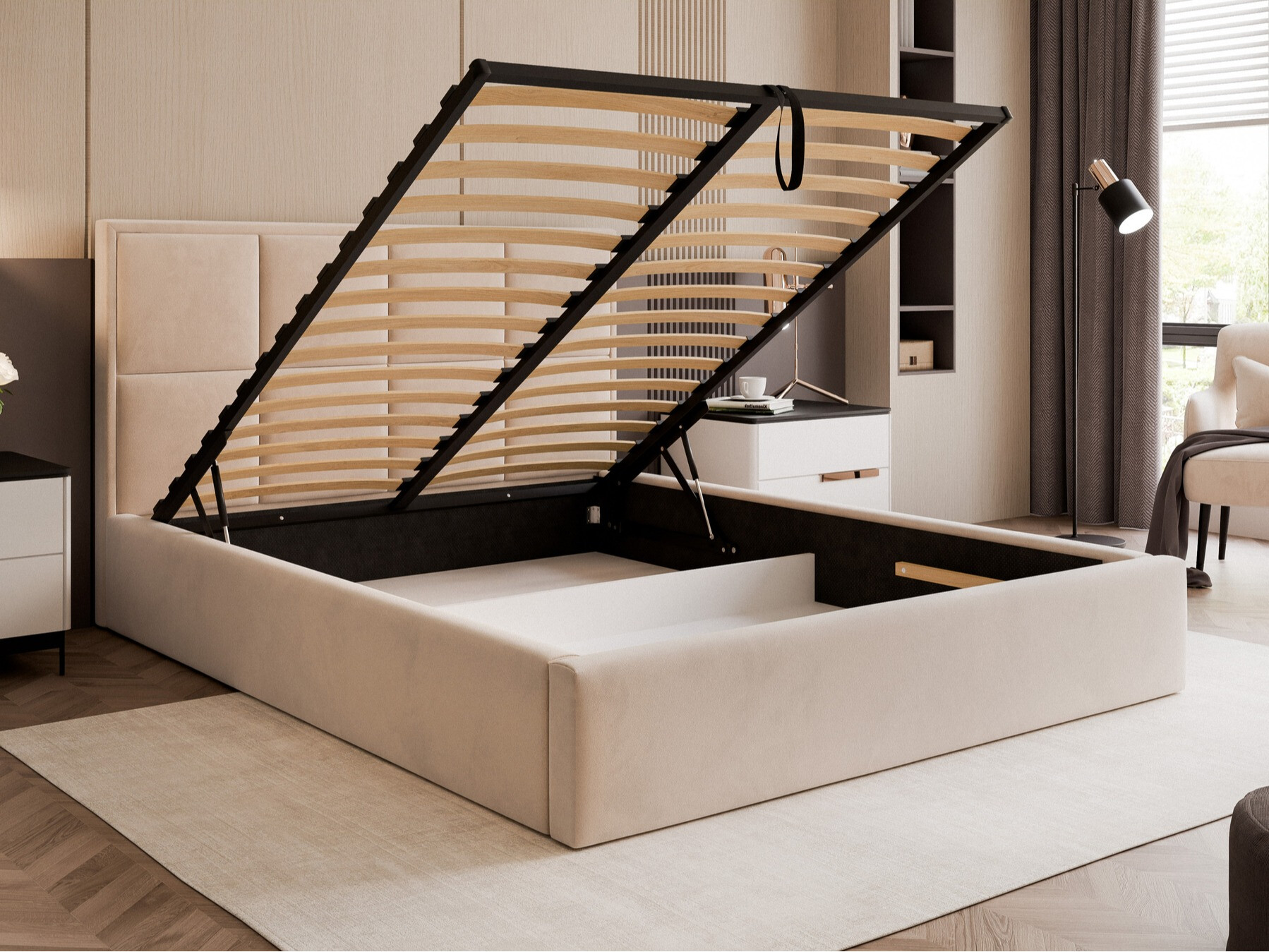 Κρεβάτι Martinez 113 (Magic Velvet 2225)