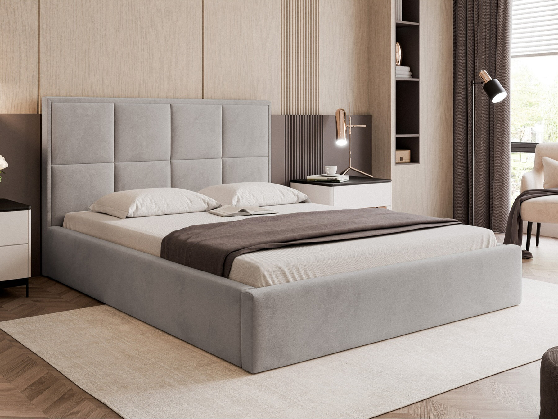 Κρεβάτι Martinez 113 (Magic Velvet 2240)