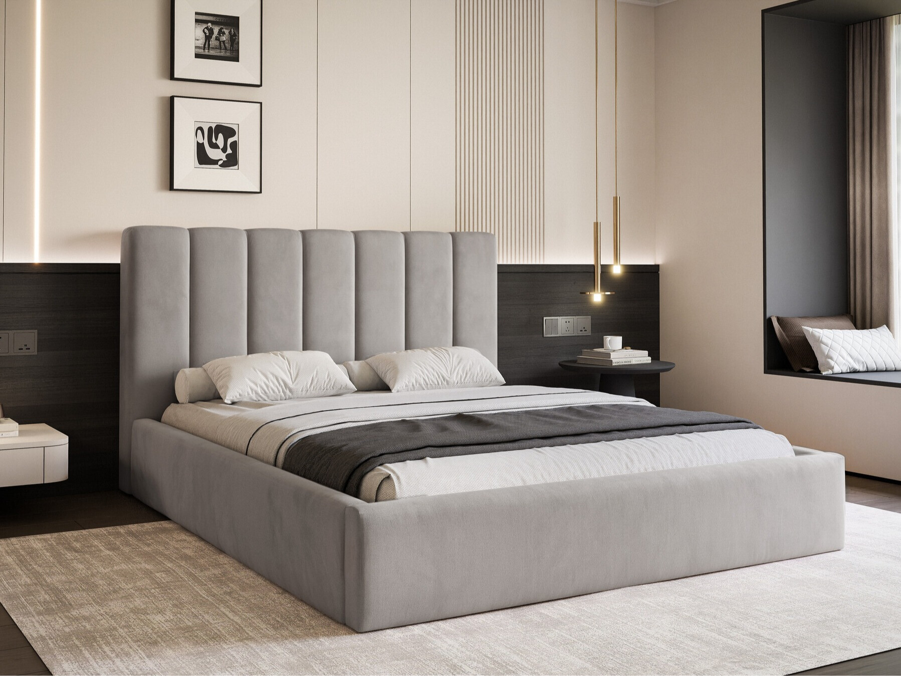 Κρεβάτι Martinez 112 (Magic Velvet 2217)