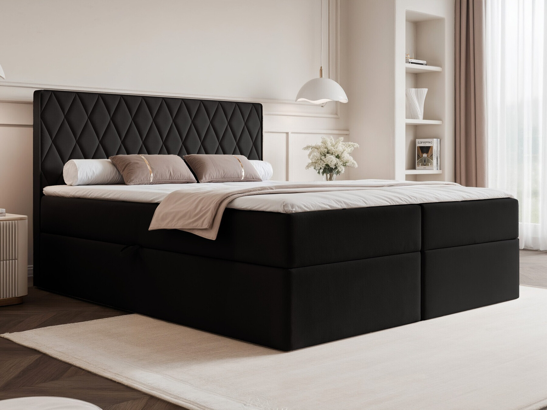 Κρεβάτι continental Martinez 114 (Magic Velvet 2219)