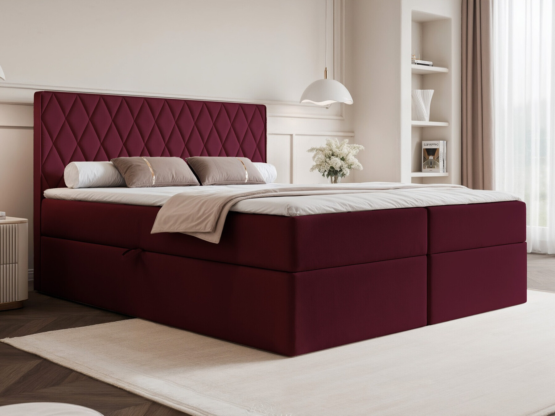 Κρεβάτι continental Martinez 114 (Magic Velvet 2229)