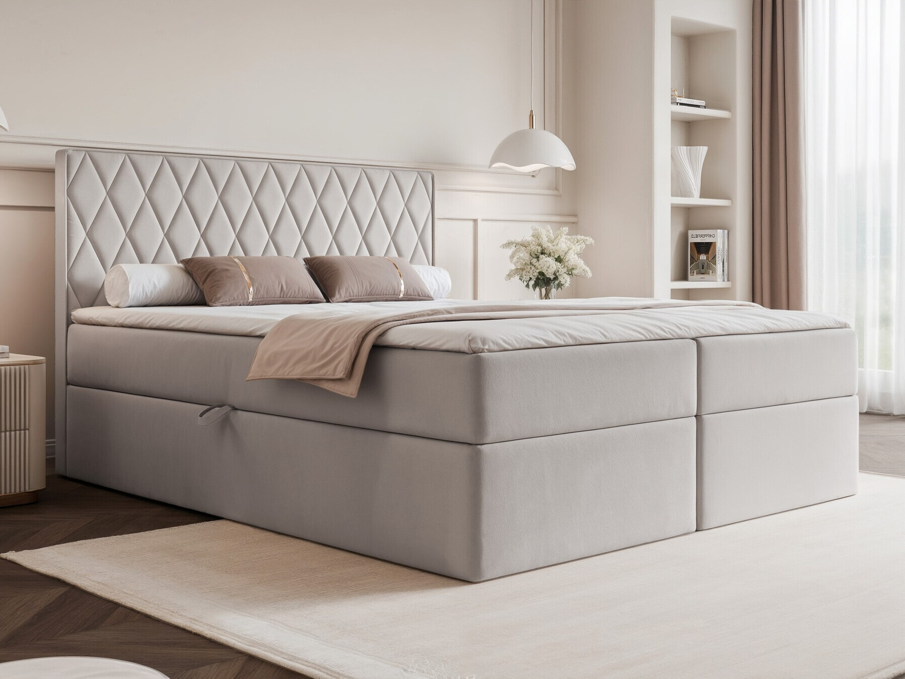Κρεβάτι continental Martinez 114 (Magic Velvet 2240)