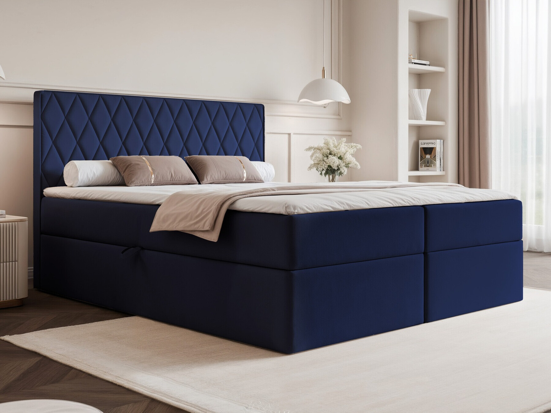 Κρεβάτι continental Martinez 114 (Magic Velvet 2216)