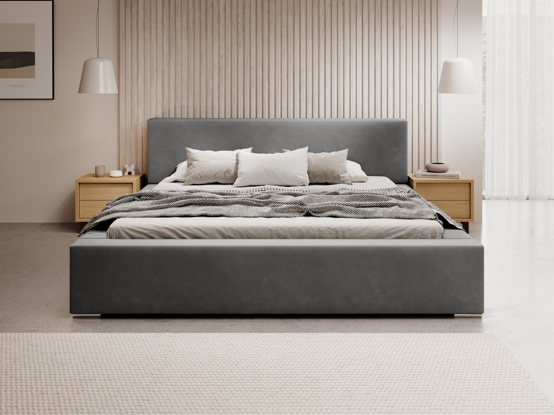 Κρεβάτι Martinez 116 (Magic Velvet 2217)