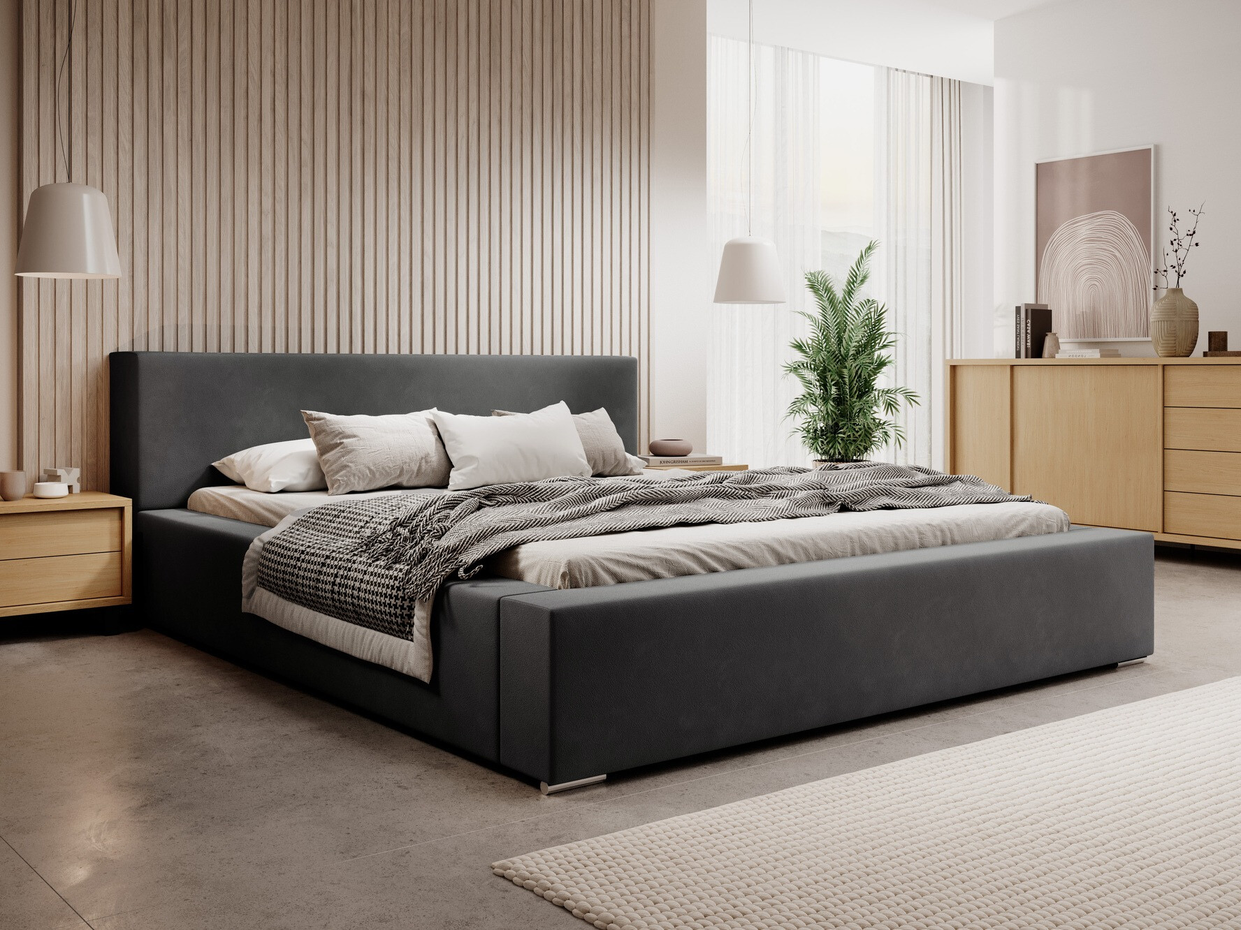 Κρεβάτι Martinez 116 (Magic Velvet 2271)