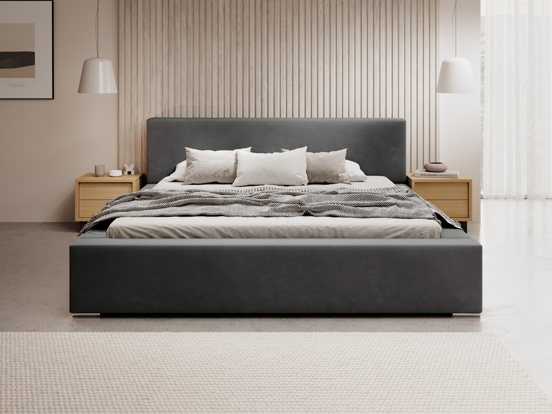 Κρεβάτι Martinez 116 (Magic Velvet 2271)
