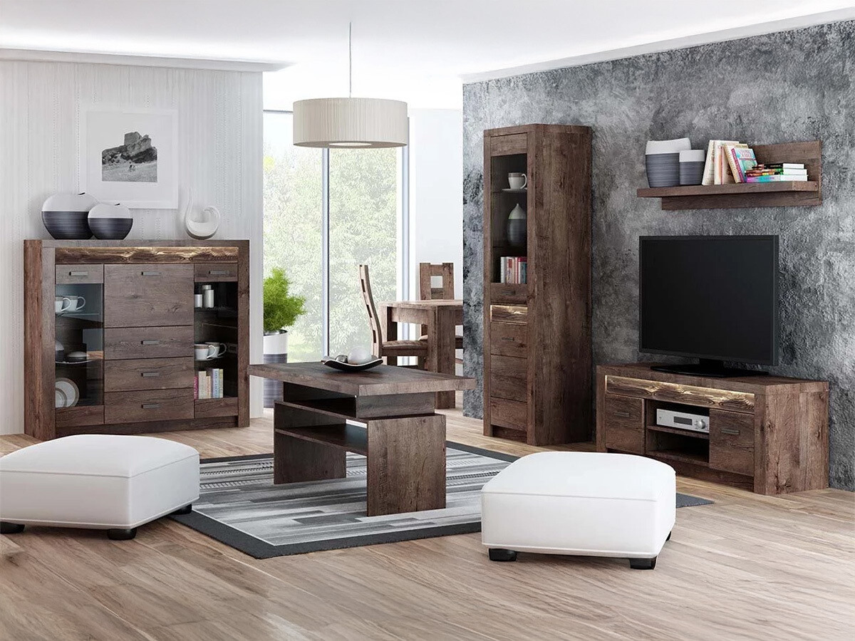 Συρταριέρα Serfeno 105 (Σκούρα φλαμουριά)