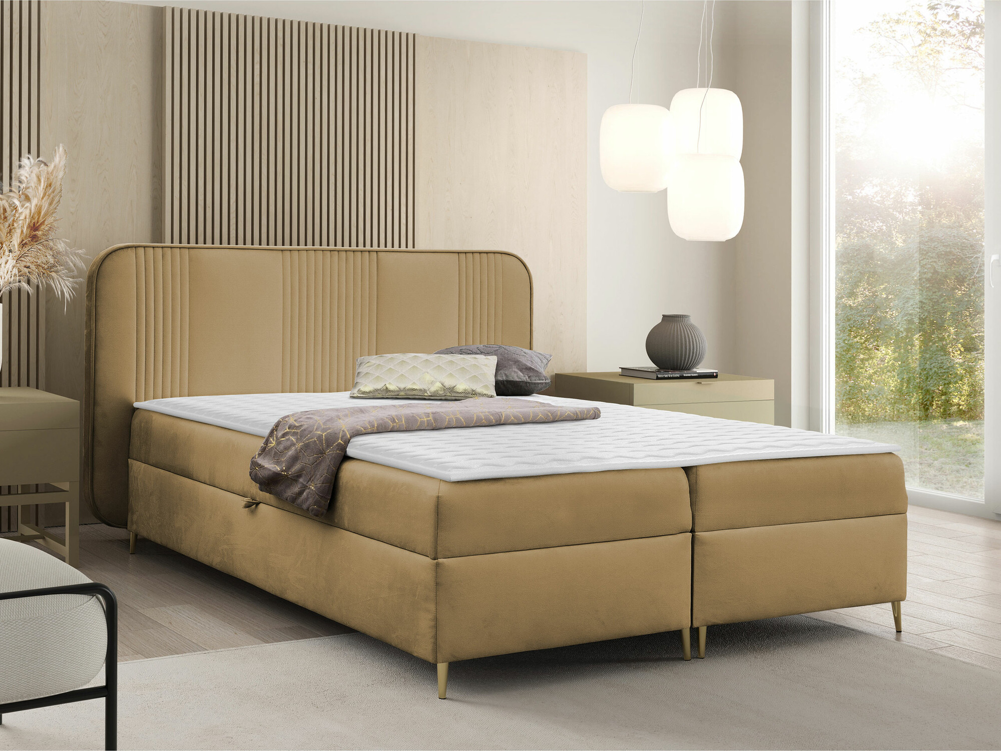Κρεβάτι continental Sonus (Magic Velvet 2206)