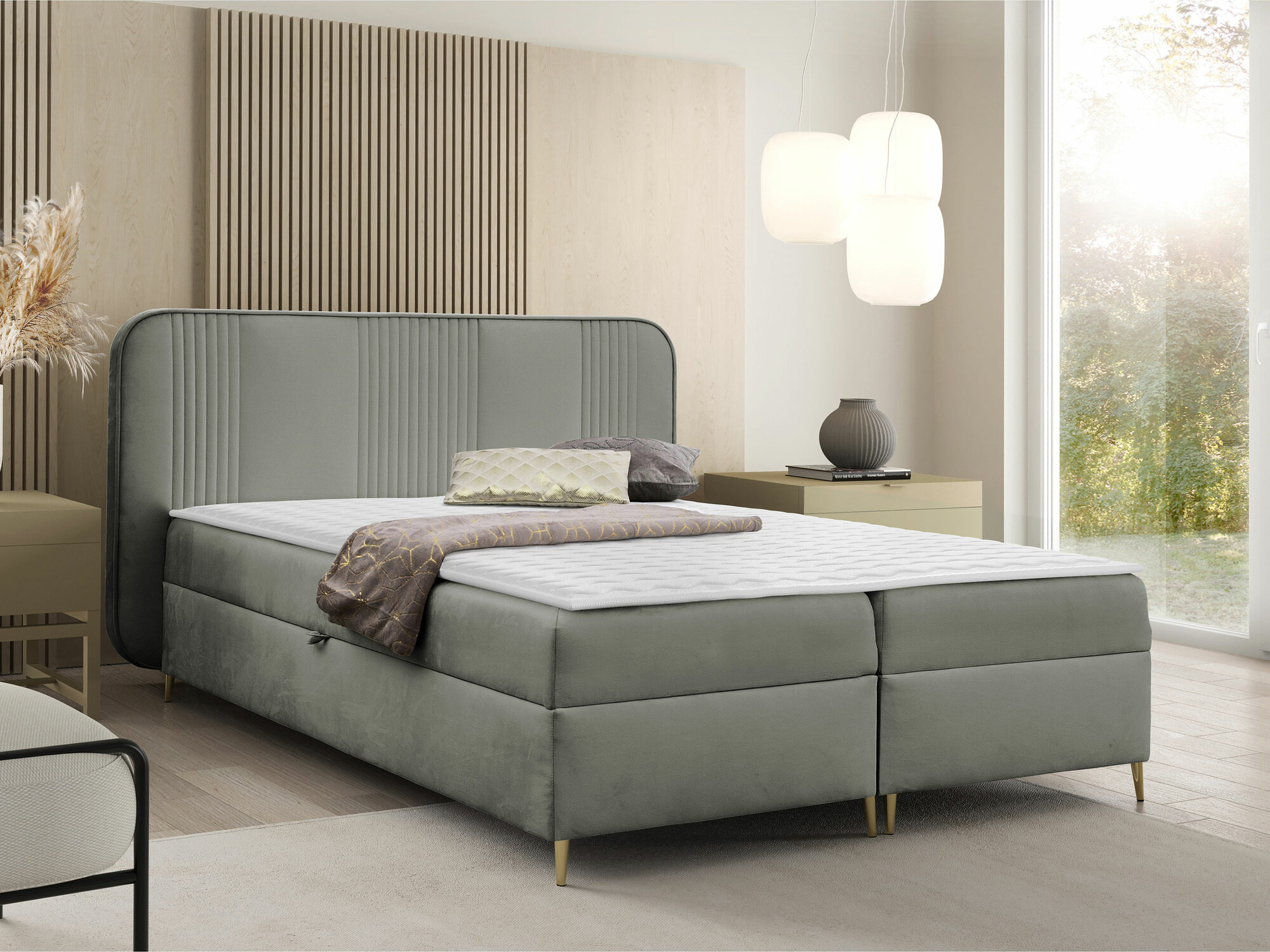 Κρεβάτι continental Sonus (Magic Velvet 2217)