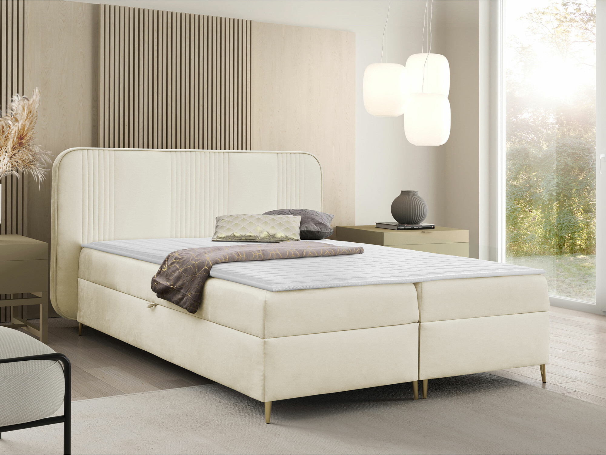 Κρεβάτι continental Sonus (Magic Velvet 2256)