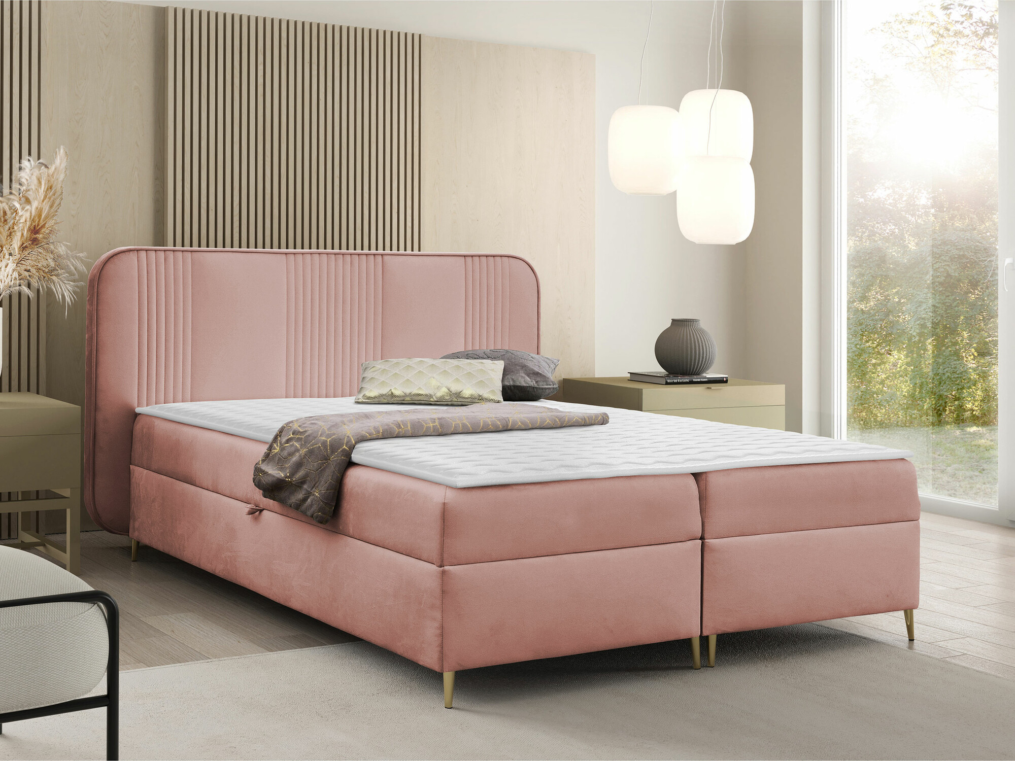 Κρεβάτι continental Sonus (Magic Velvet 2257)