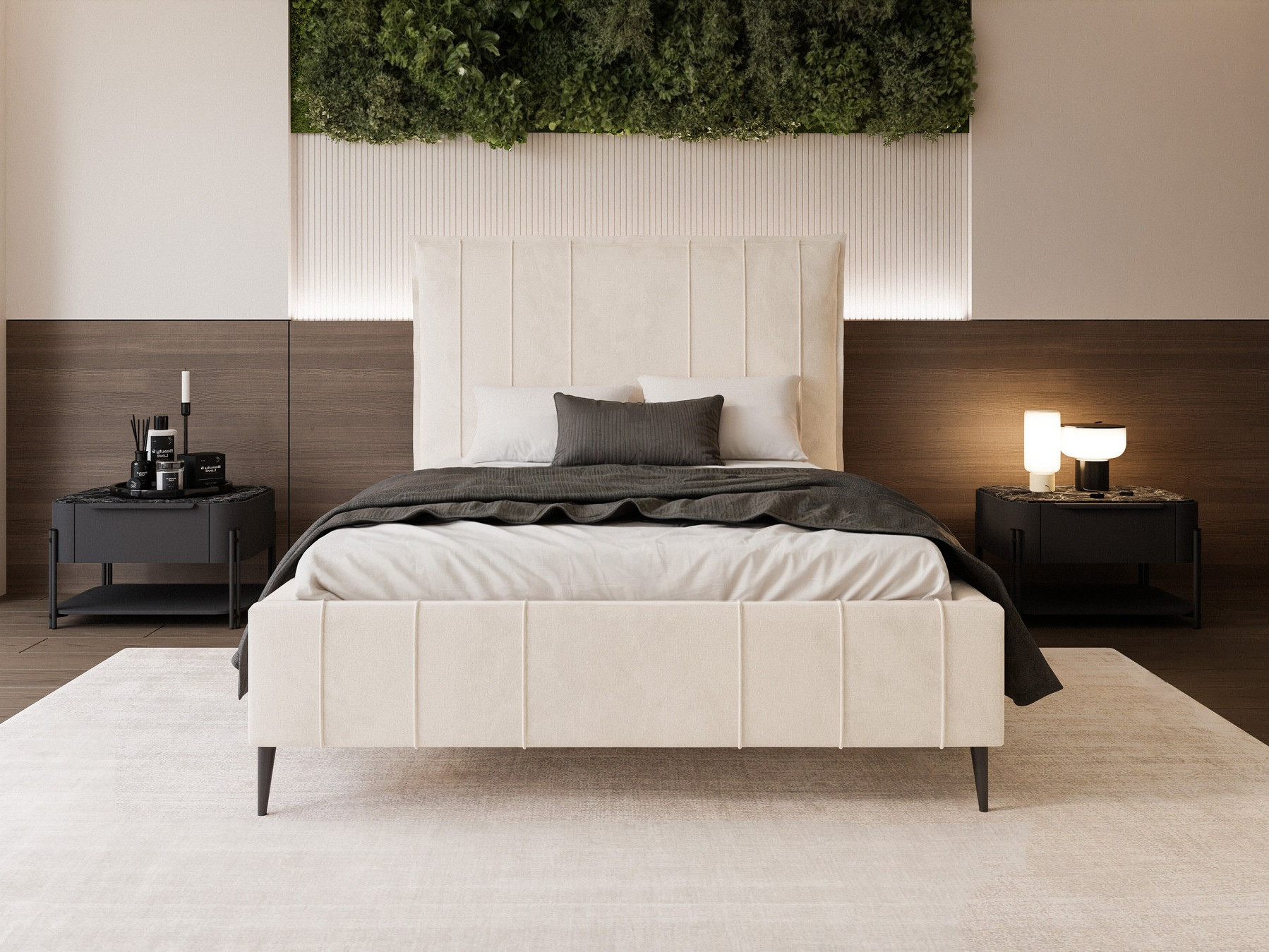 Κρεβάτι Martinez 106 (Magic Velvet 2256)