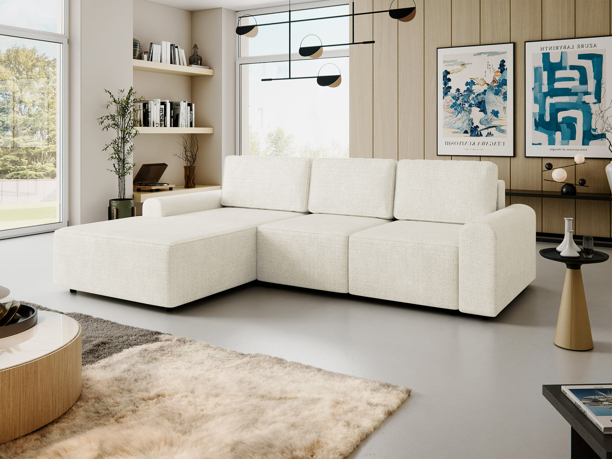 Γωνιακός Καναπές Stonecrest 105 (Sierra 741)