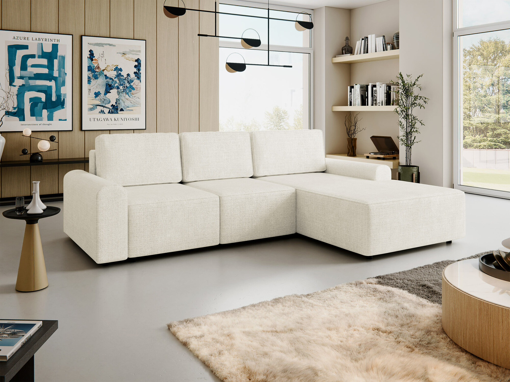 Γωνιακός Καναπές Stonecrest 105 (Sierra 741)