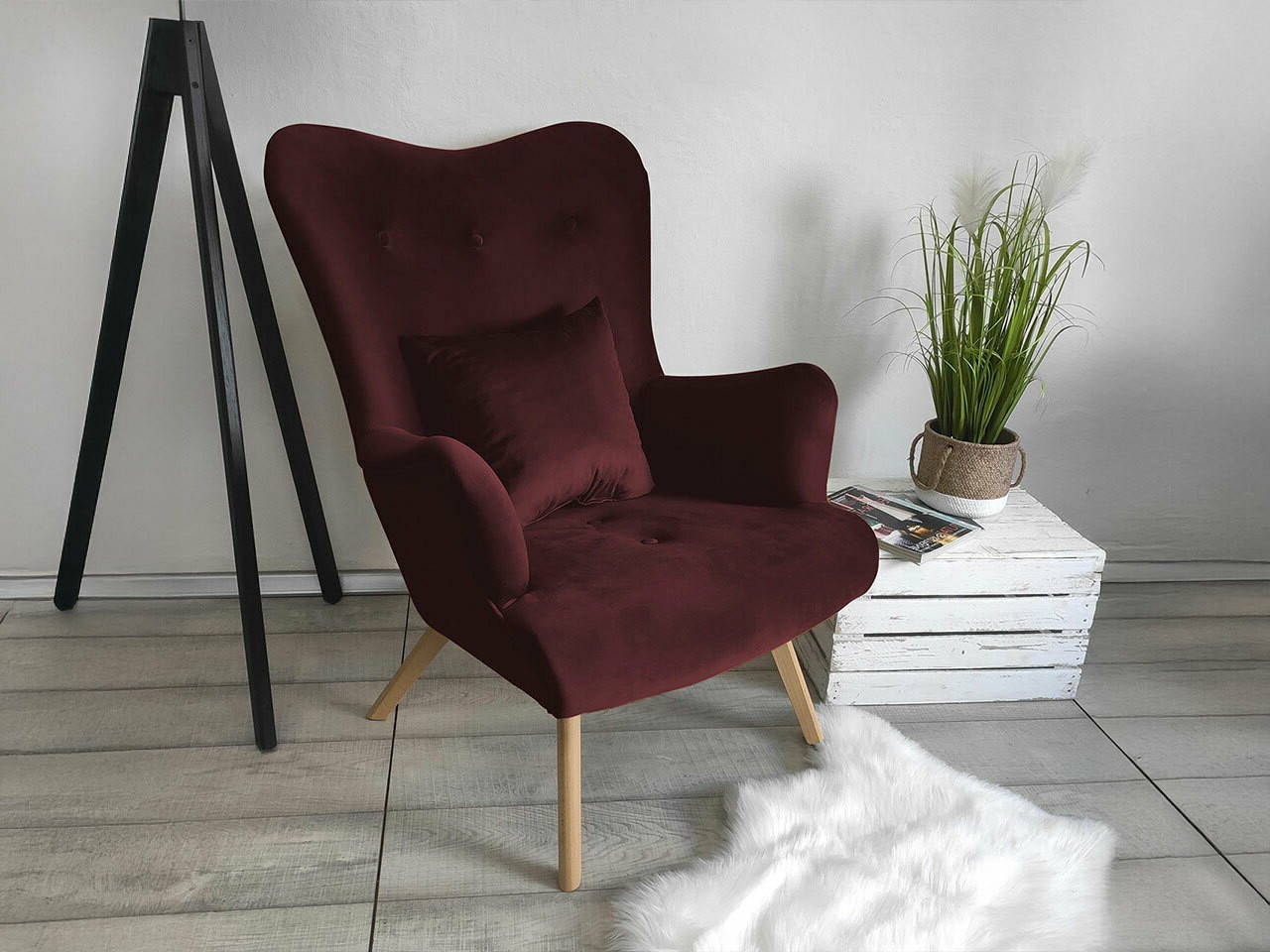 Πολυθρόνα Clovis 102 (Magic Velvet 2202)