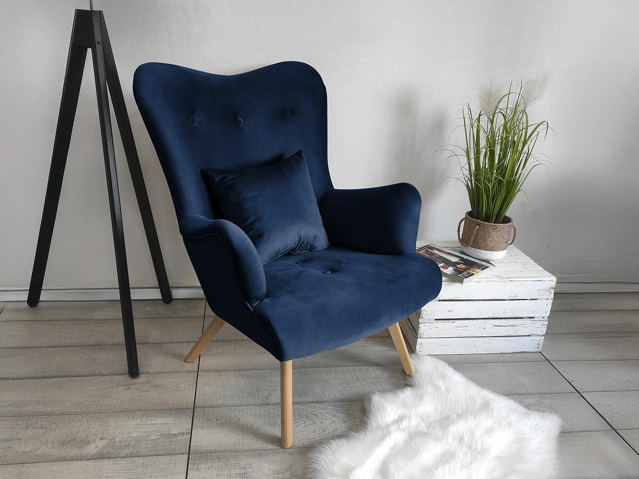 Πολυθρόνα Clovis 102 (Magic Velvet 2216)