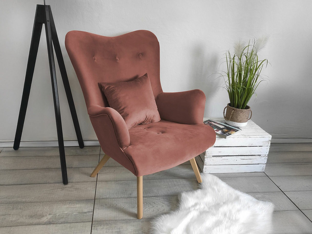 Πολυθρόνα Clovis 102 (Magic Velvet 2258)