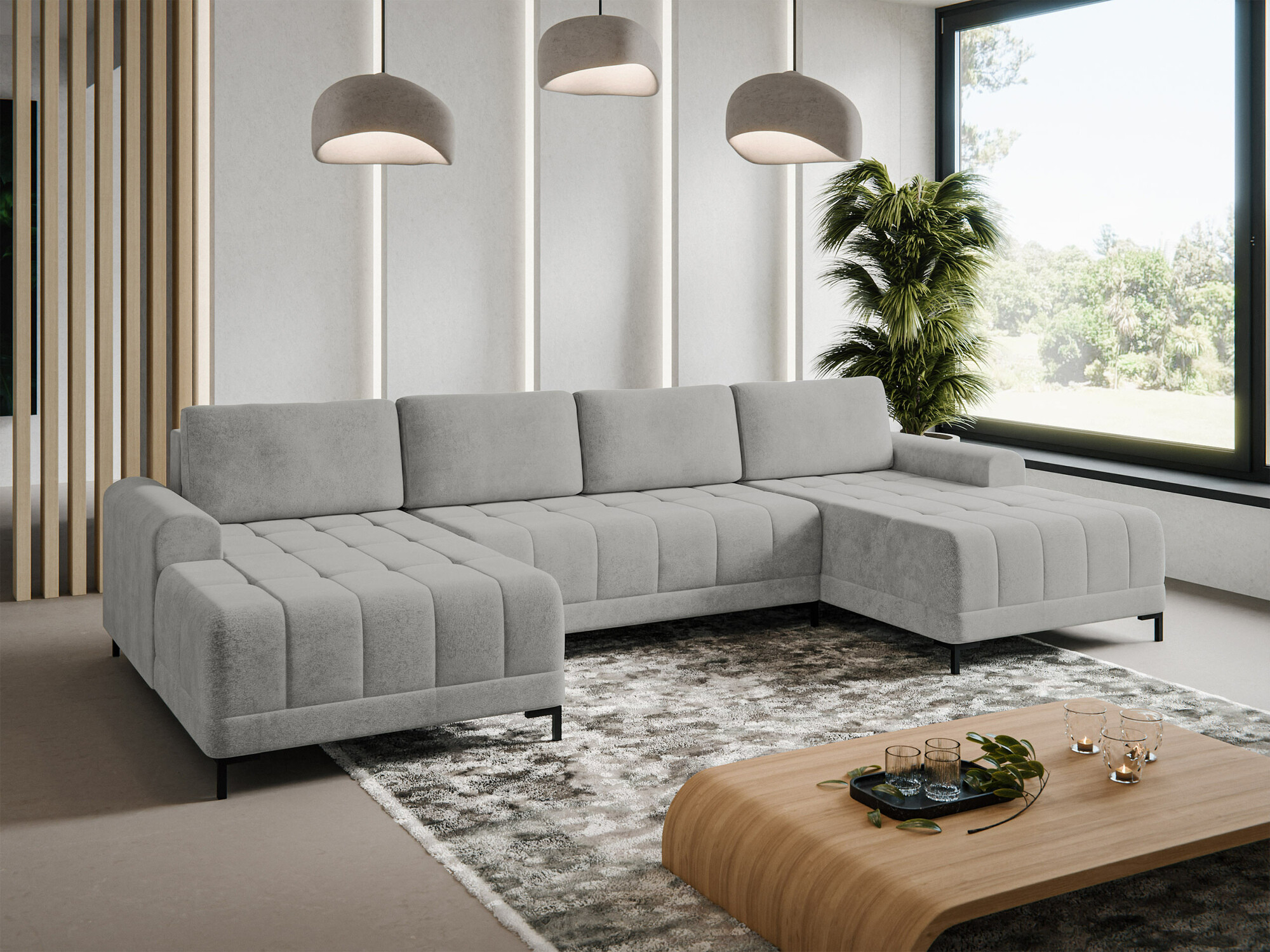 Γωνιακός Καναπές Stonecrest 101 (Velo 633)