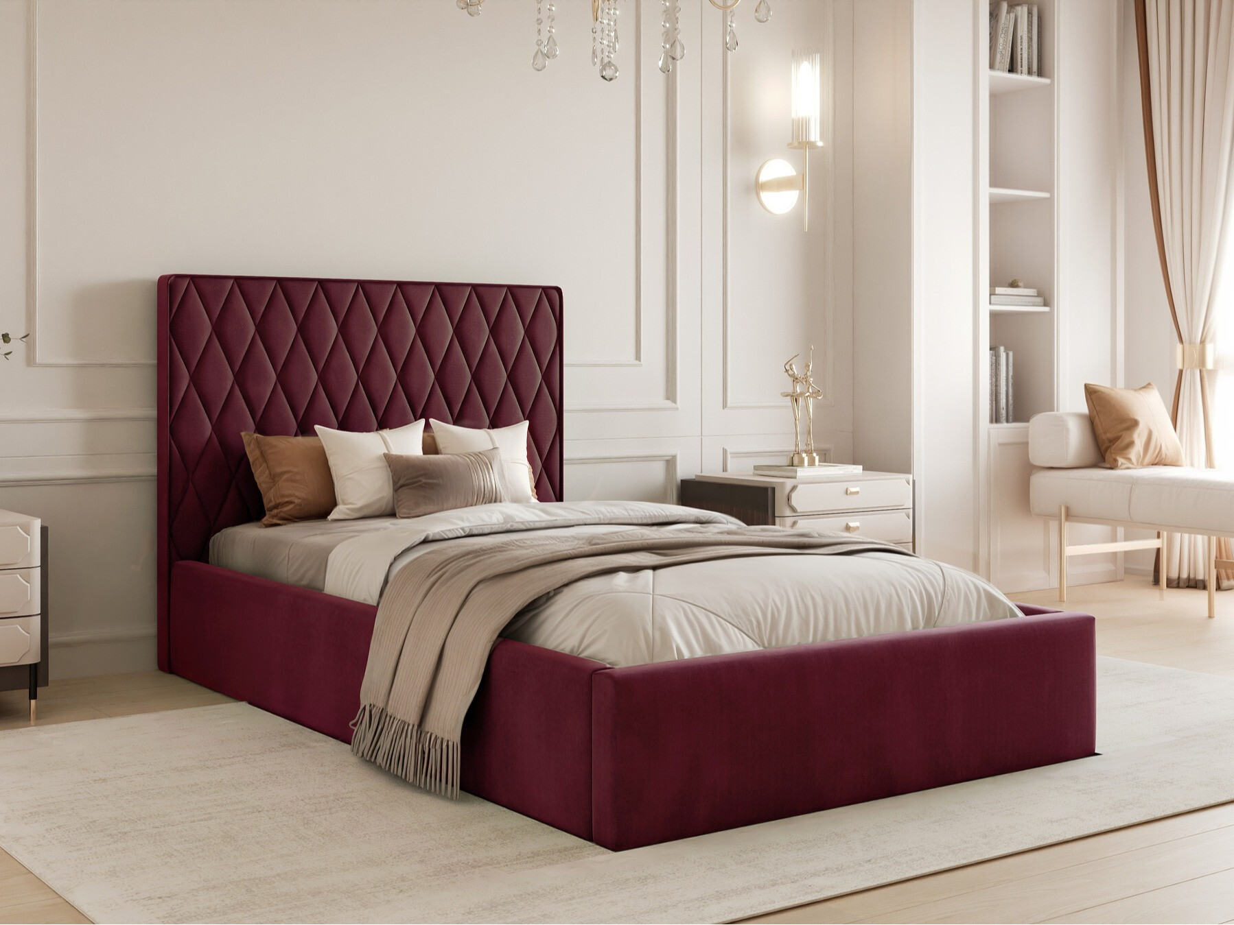 Κρεβάτι Martinez 109 (Magic Velvet 2229)