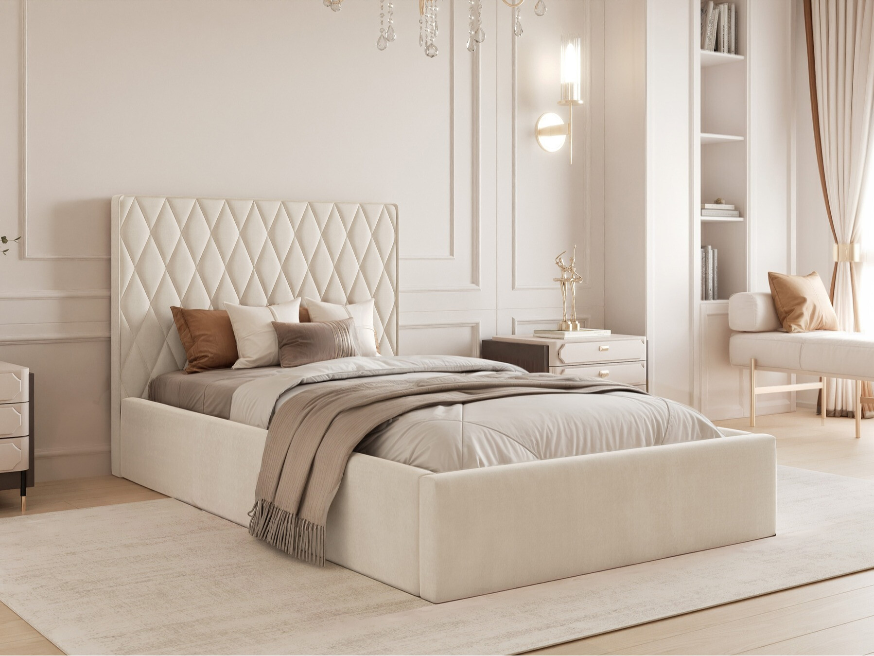 Κρεβάτι Martinez 109 (Magic Velvet 2256)