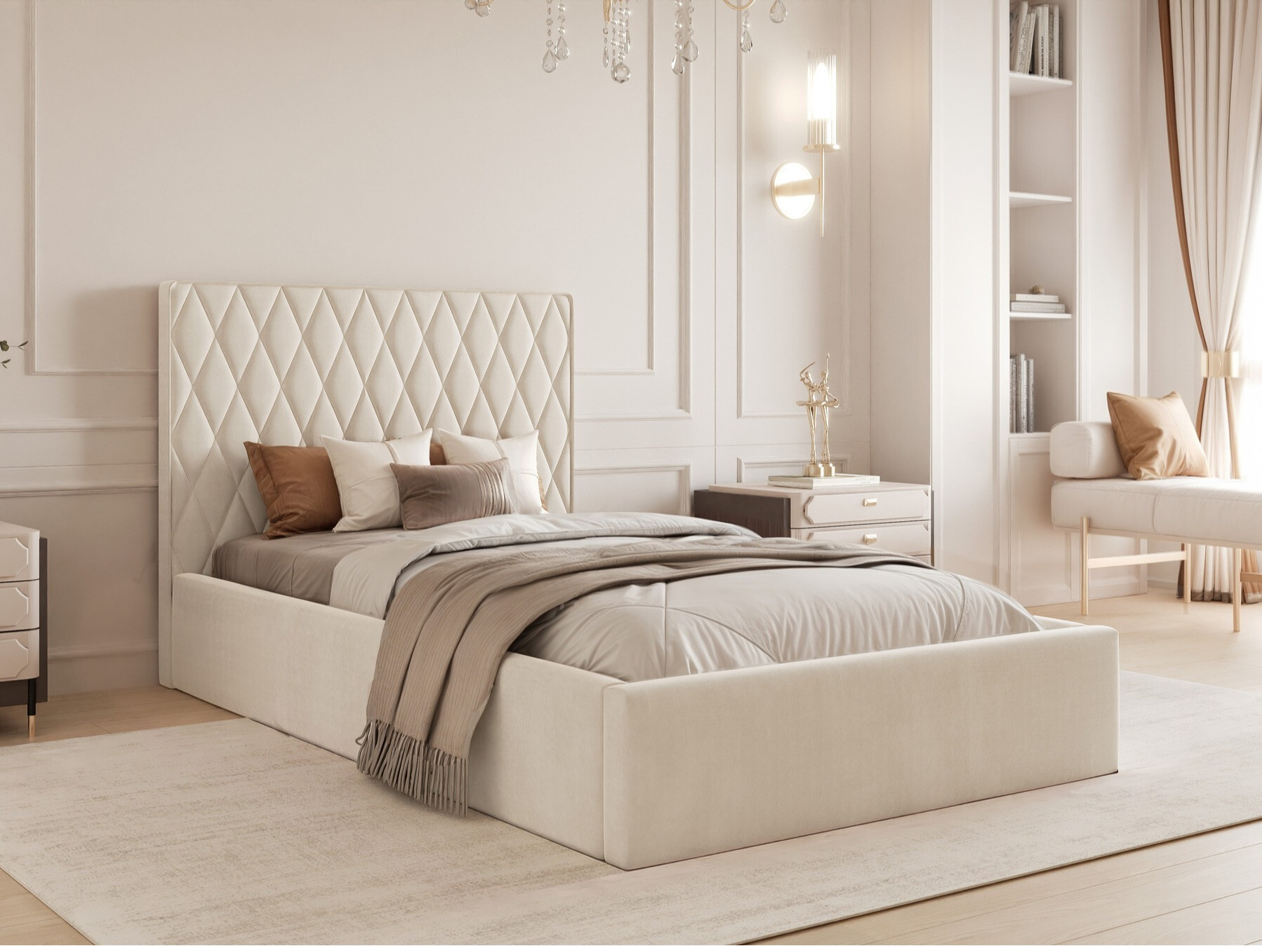 Κρεβάτι Martinez 109 (Magic Velvet 2256)