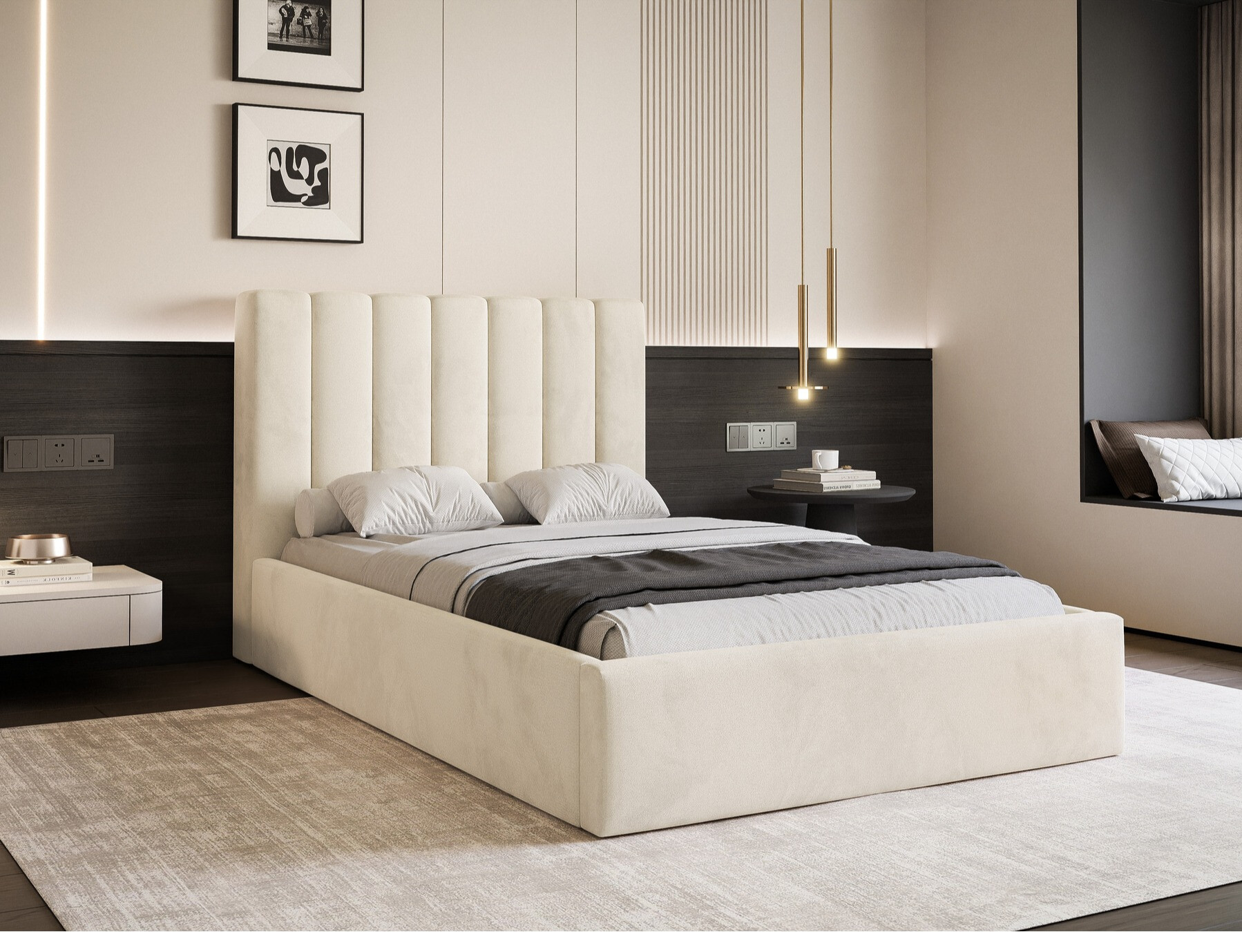 Κρεβάτι Martinez 112 (Magic Velvet 2256)
