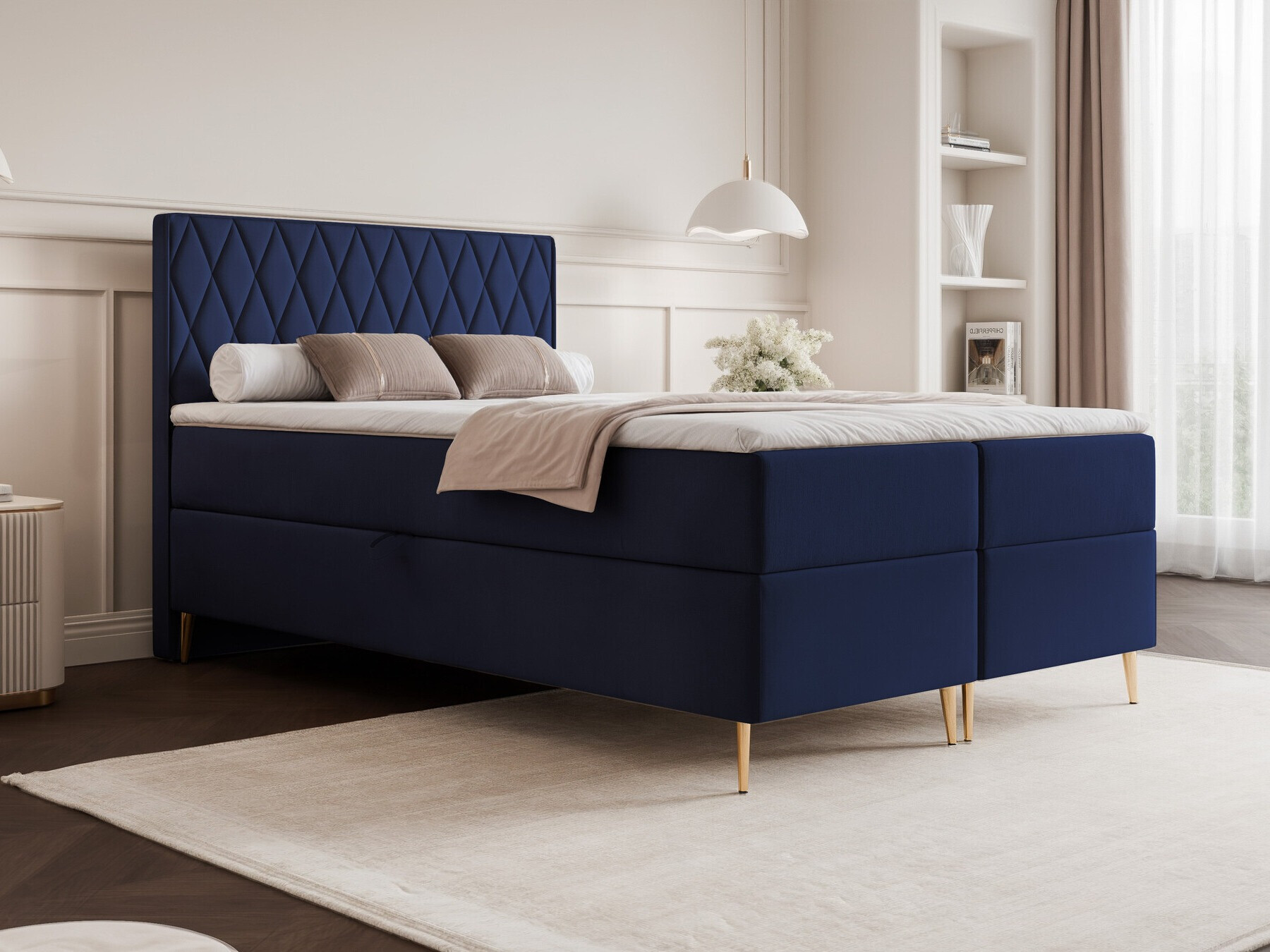 Κρεβάτι continental Martinez 110 (Magic Velvet 2216)