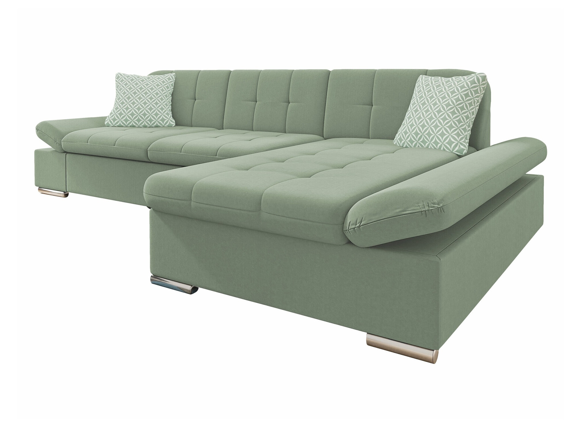Γωνιακός Καναπές Comfivo Sanitas I (Uttario Velvet 2954 + Evo 29)