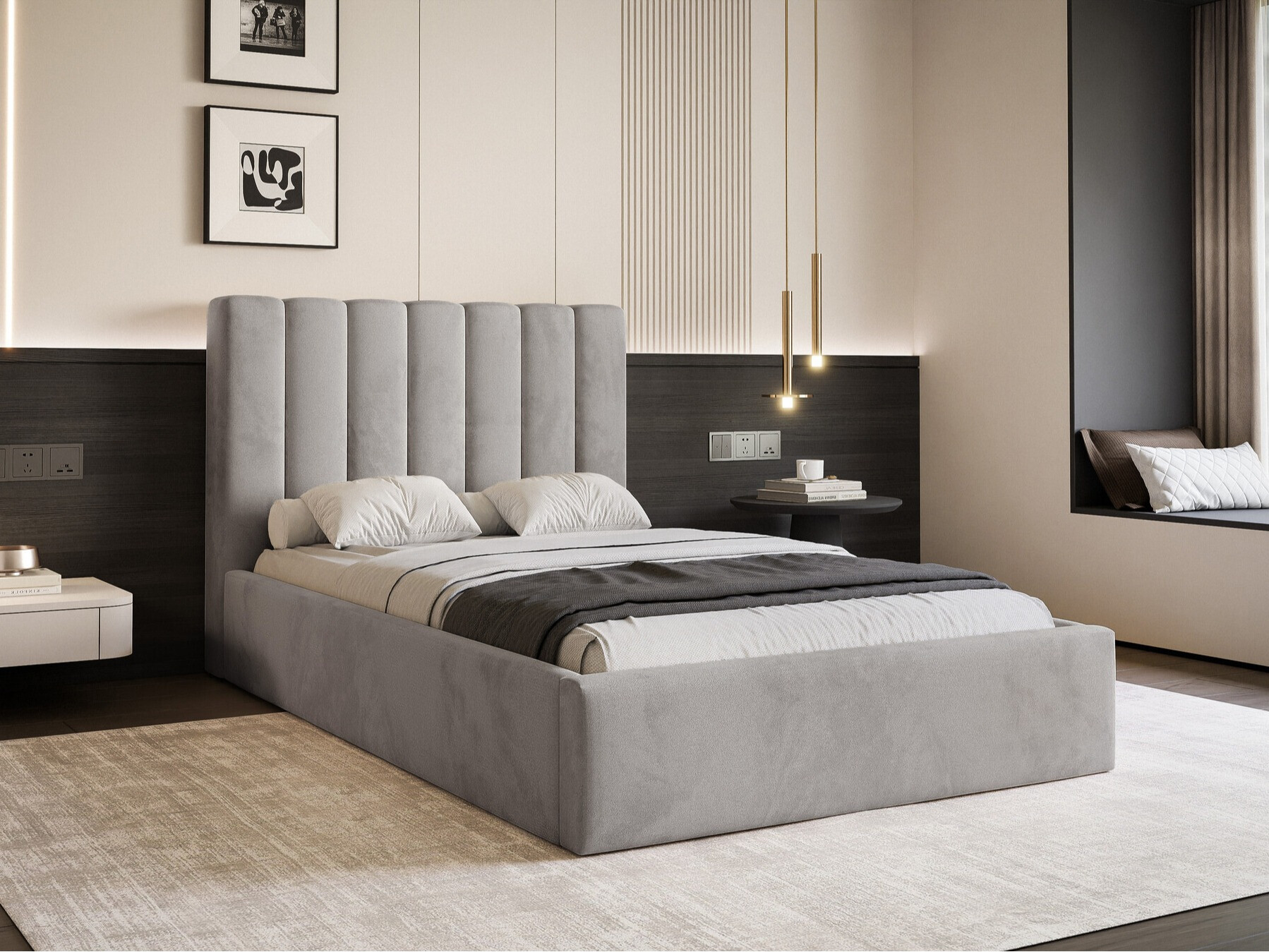 Κρεβάτι Martinez 112 (Magic Velvet 2217)