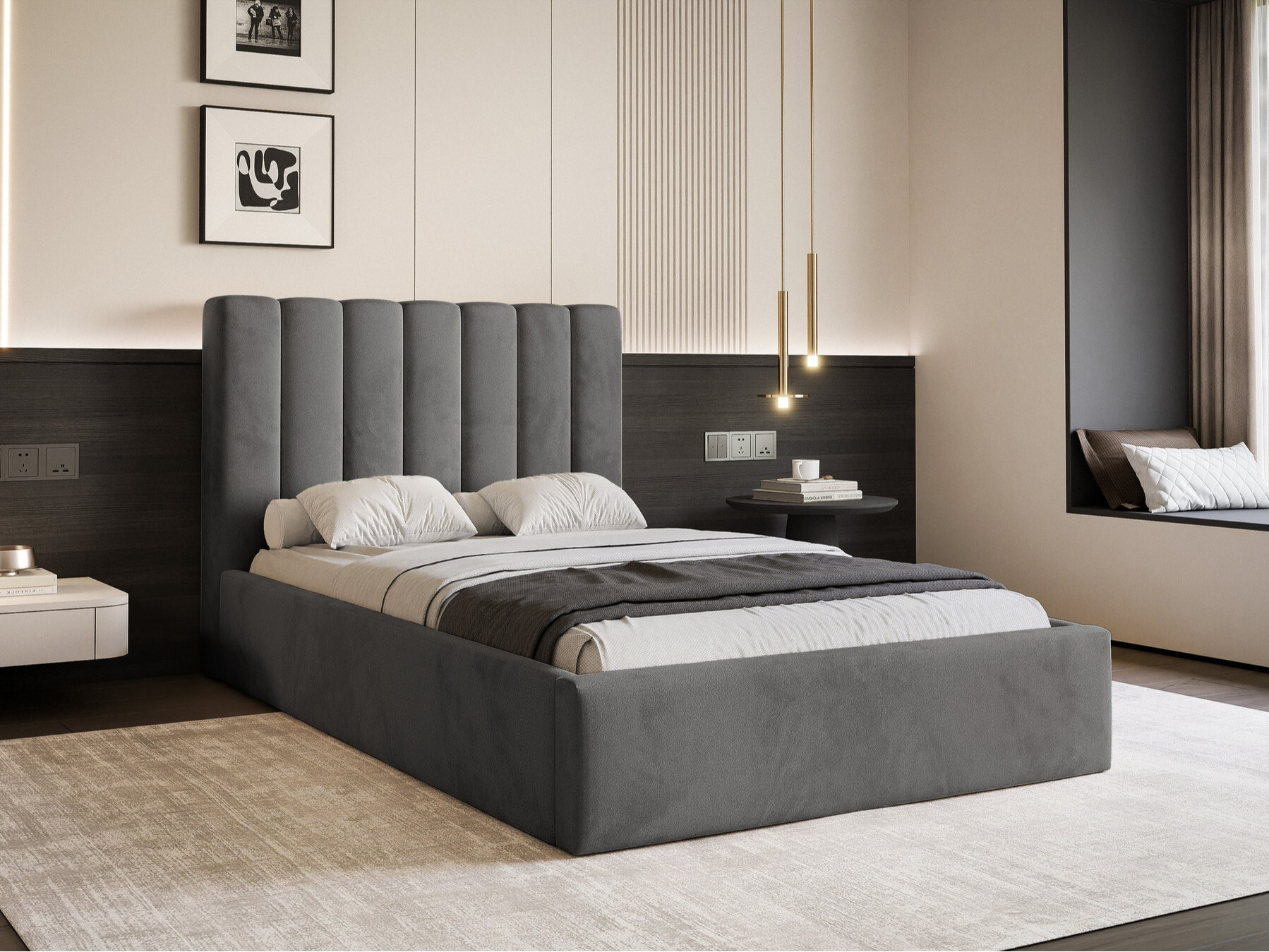Κρεβάτι Martinez 112 (Magic Velvet 2271)