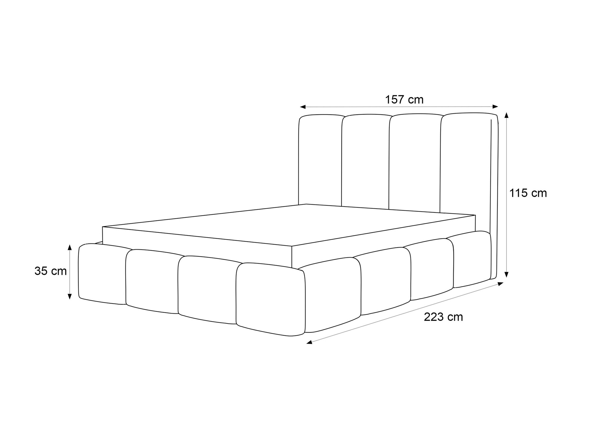 Κρεβάτι Martinez 117 (Melody 02)