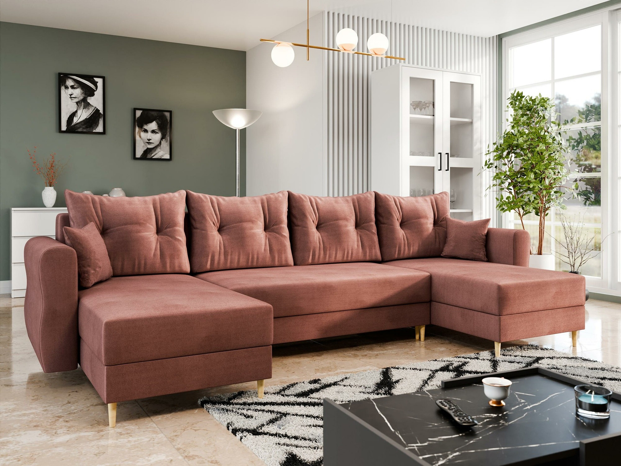 Γωνιακός Καναπές Veldala 103 (Manila 29)